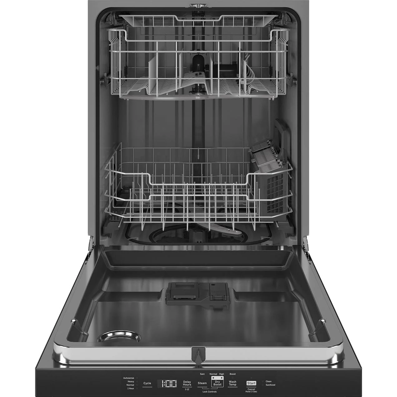 GE ENERGY STAR® Top Control Hybrid Tub Dishwasher with Third Rack GDT595HYYFS - Image 2