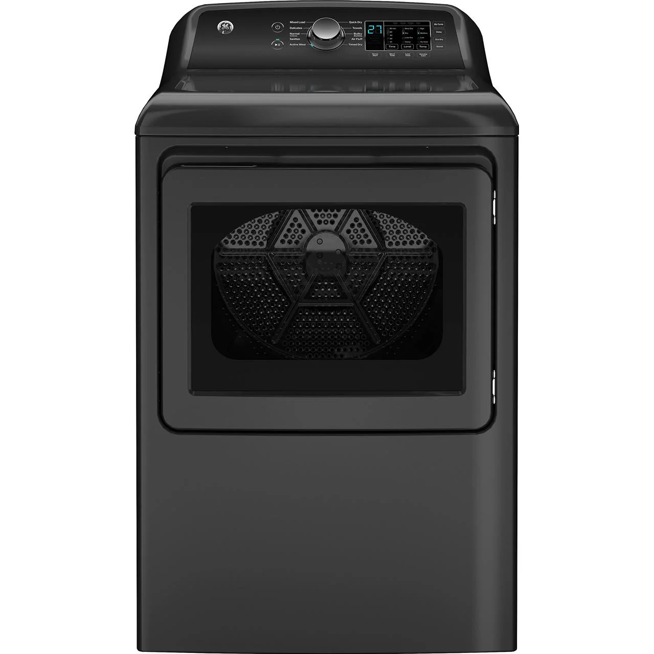 GE 7.4 cu. ft. Capacity Electric Dryer with Up To 120 ft. Venting and Sensor Dry GTD58EBPVDG - Image 1