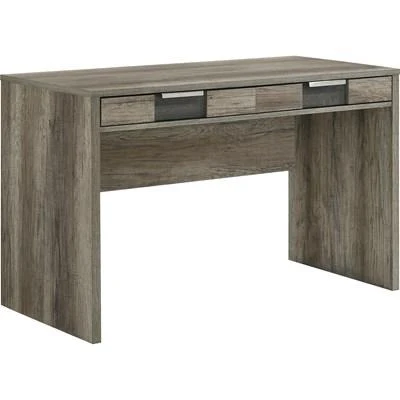 B6830 Crown Mark RANGLEY Grey/Brown Writing Desk - Image 2