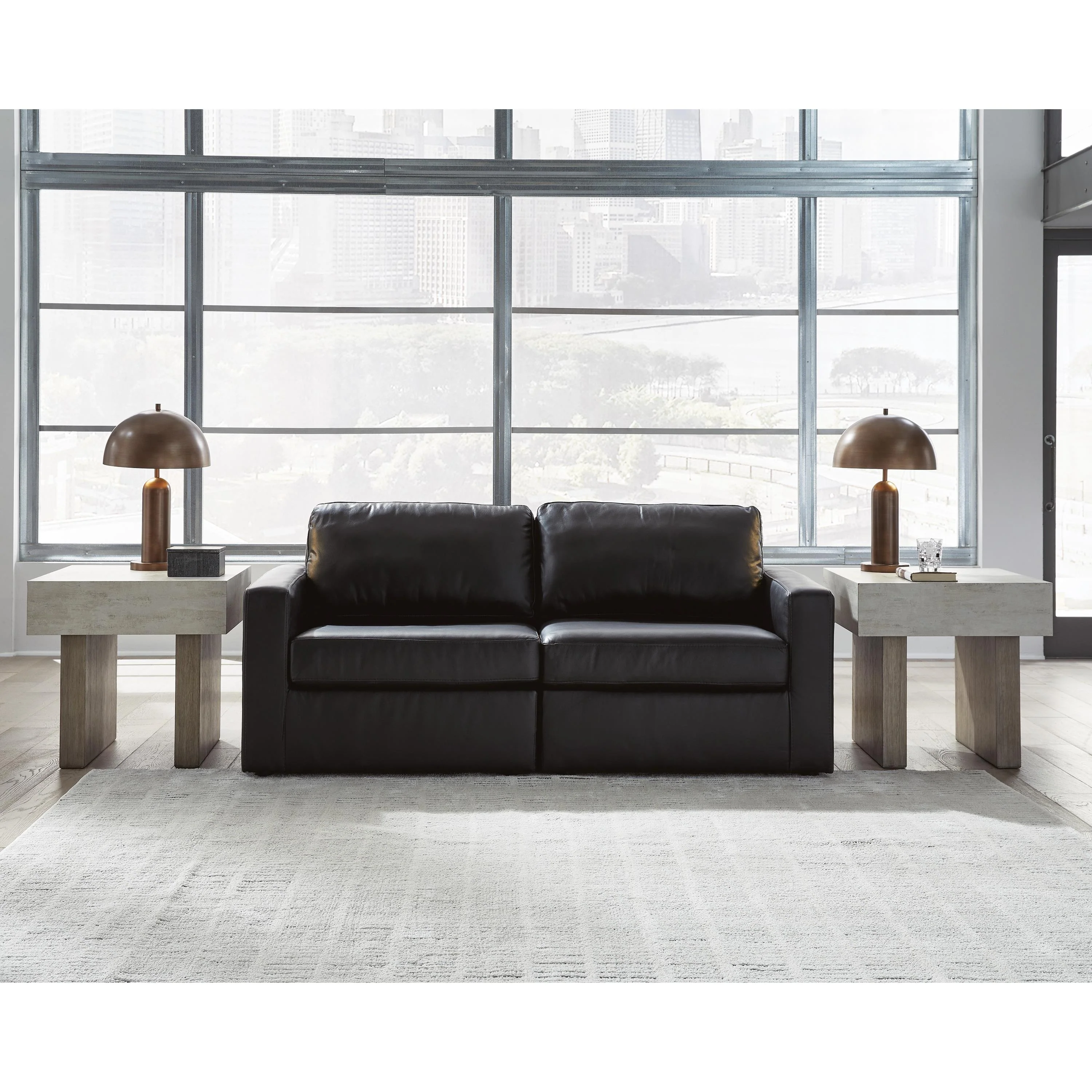 Signature Design by Ashley ModMax II 74305S1 2 pc Sectional Loveseat - Image 1