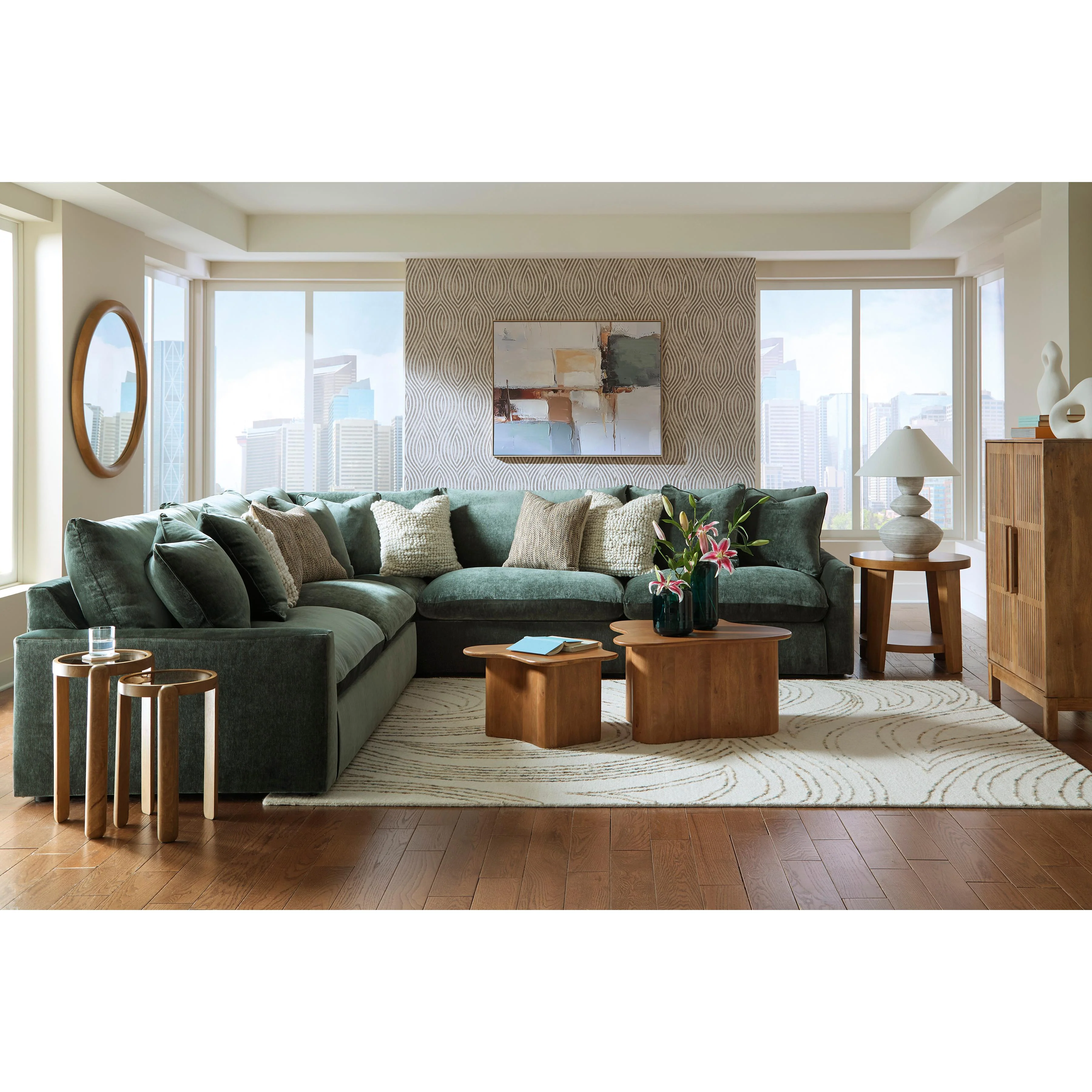 Benchcraft Carriage View 78001S1 3 pc Sectional - Image 3