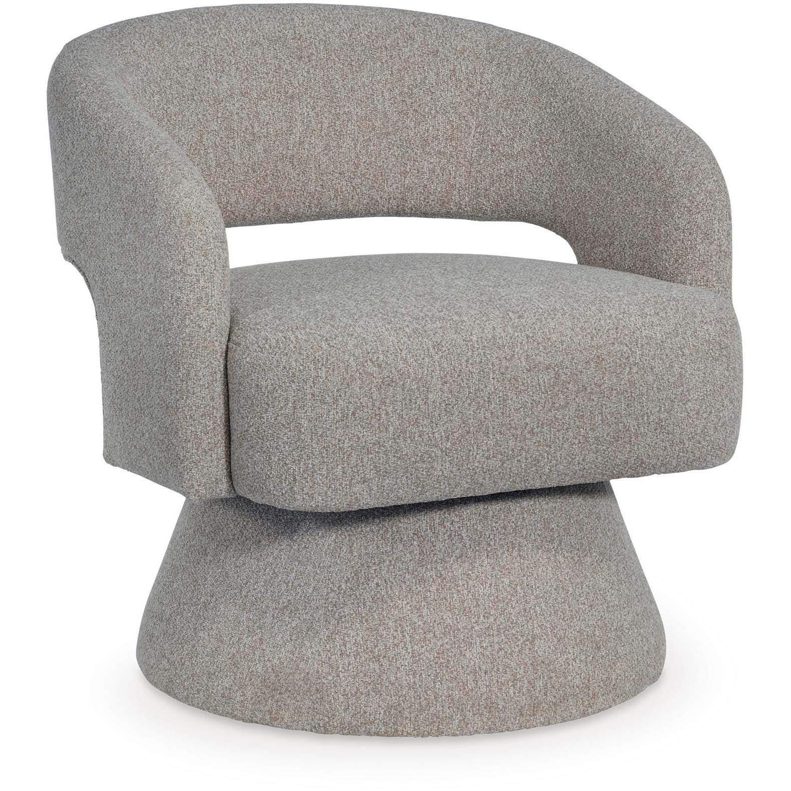 Signature Design by Ashley Nashkins A3000757 Swivel Accent Chair - Image 1