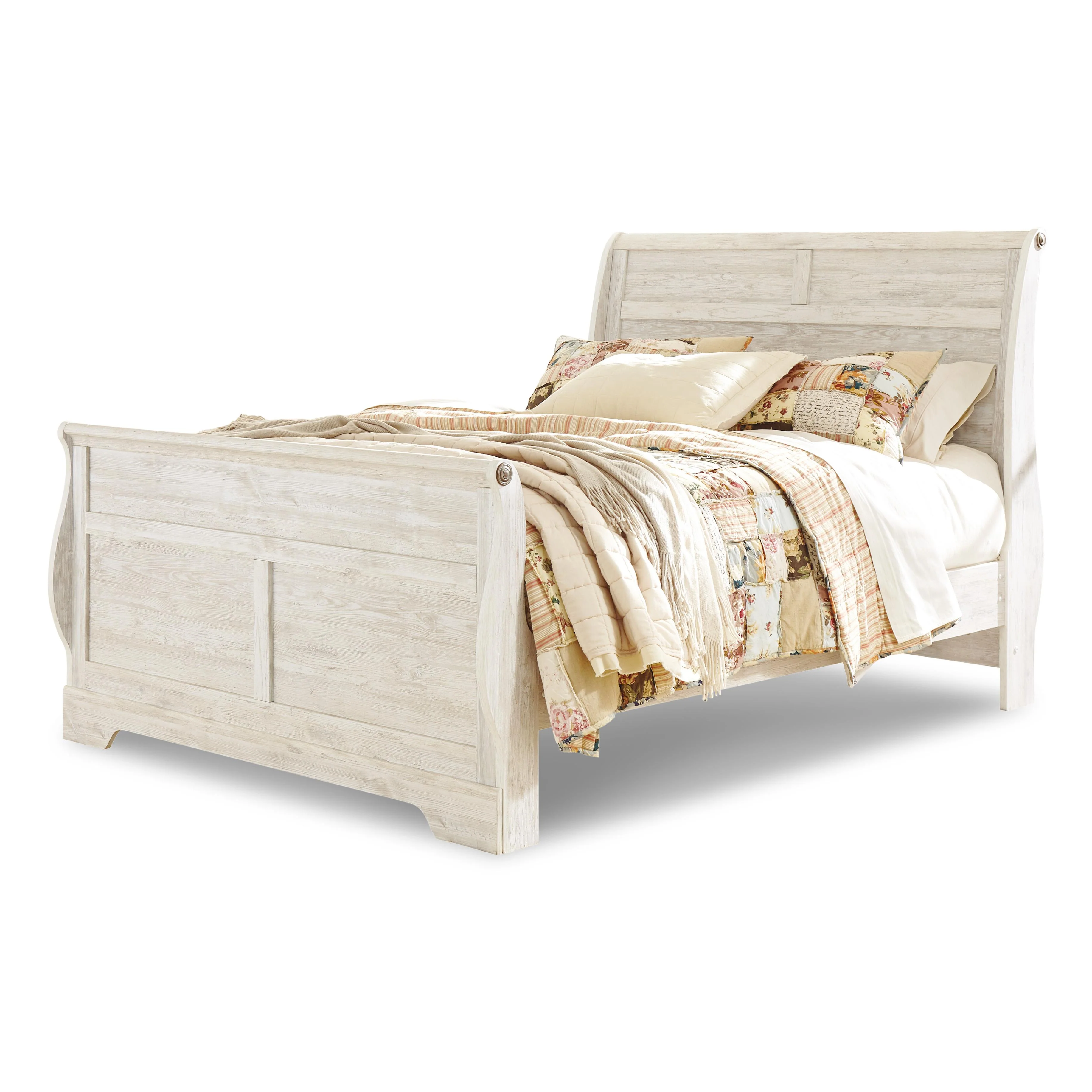 Signature Design by Ashley Willowton B267B31 King Sleigh Bed - Image 1