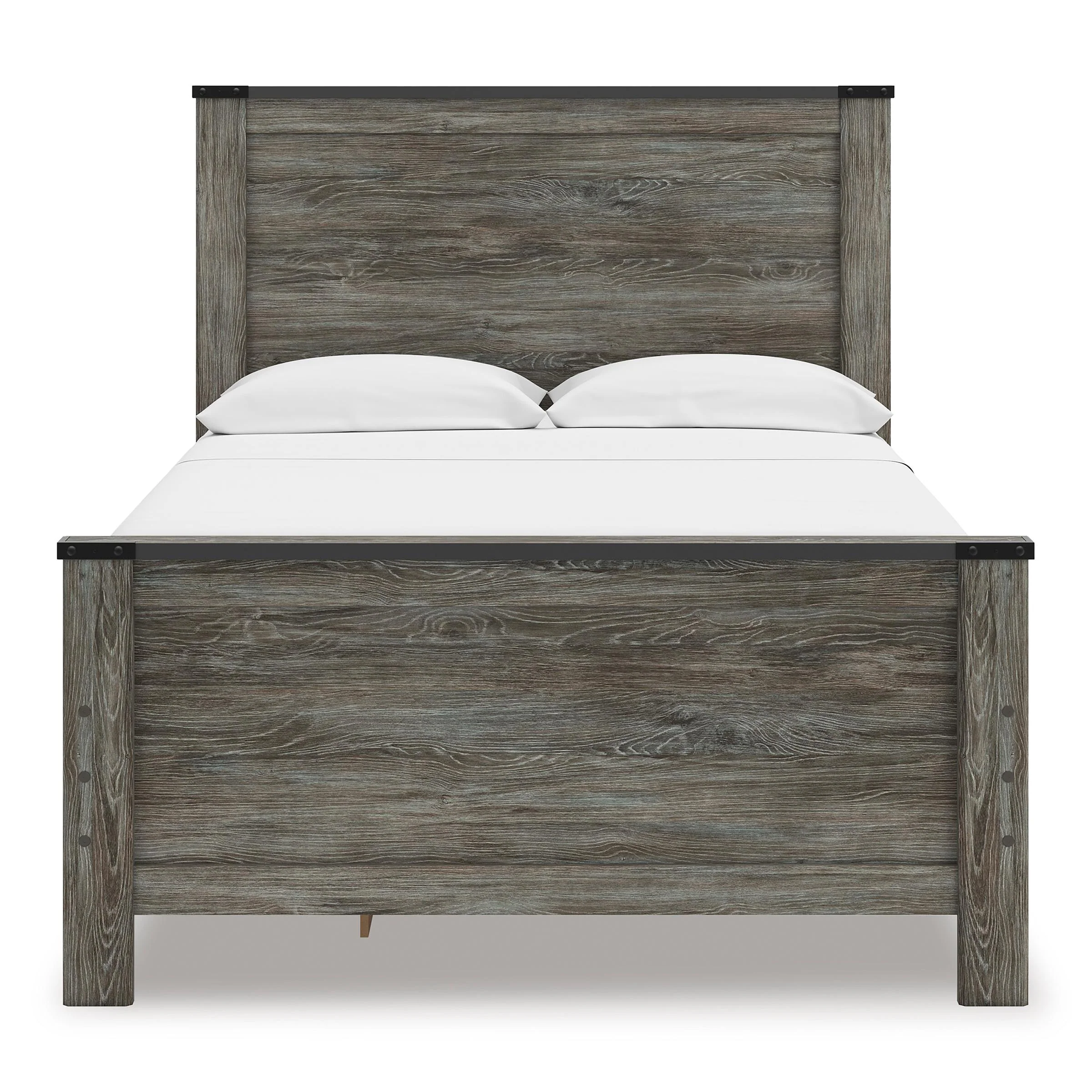 Signature Design by Ashley Frandern B4480B24 Full Panel Bed with Storage - Image 3