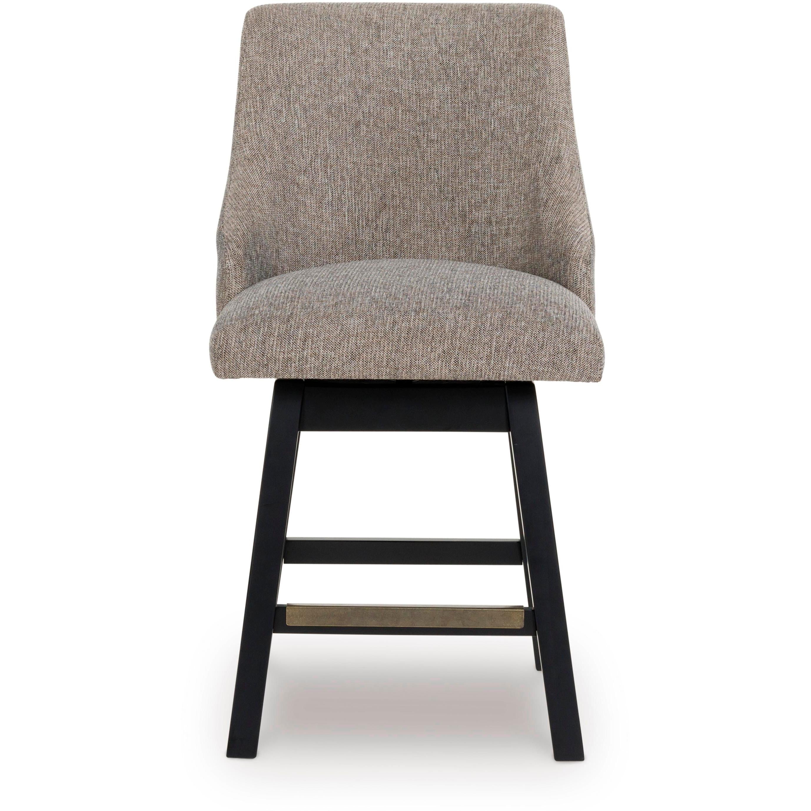 Signature Design by Ashley Neymorton D618-224 Upholstered Swivel Barstool - Image 2