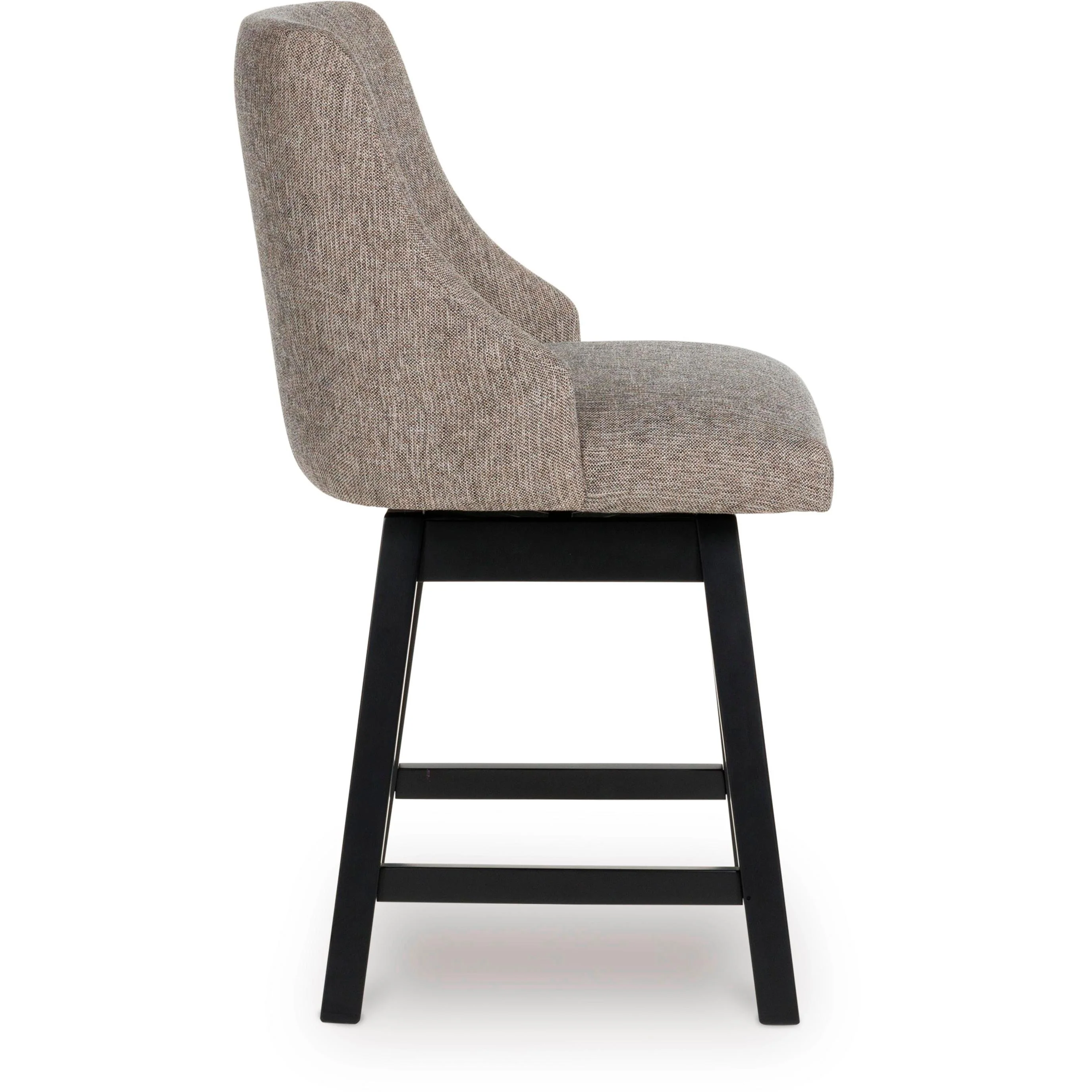 Signature Design by Ashley Neymorton D618-224 Upholstered Swivel Barstool - Image 3