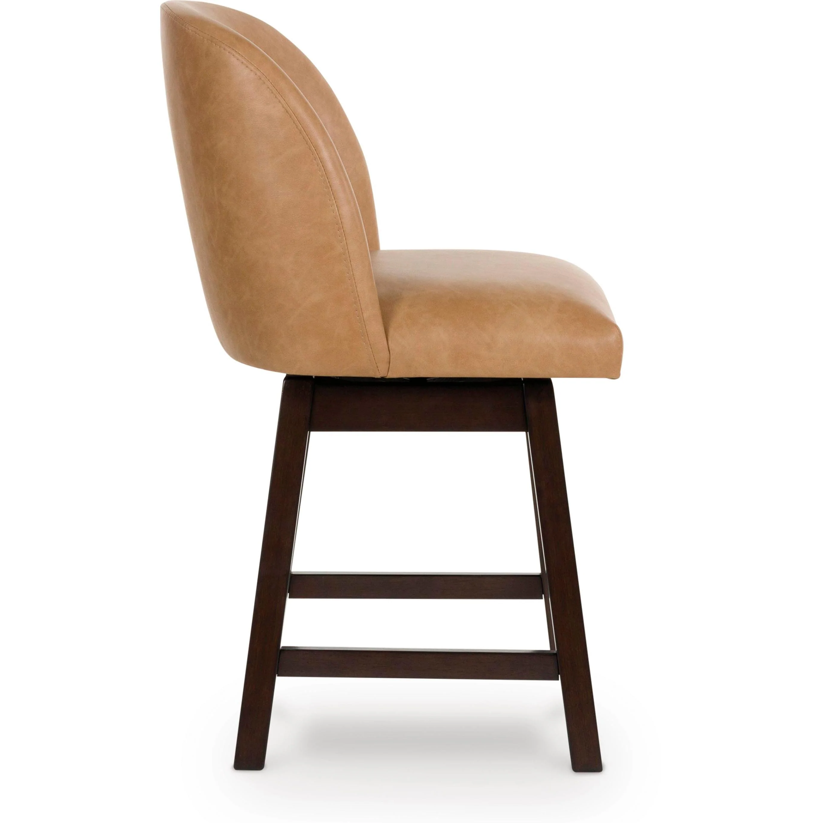 Signature Design by Ashley Neymorton D618-324 Upholstered Swivel Barstool - Image 3