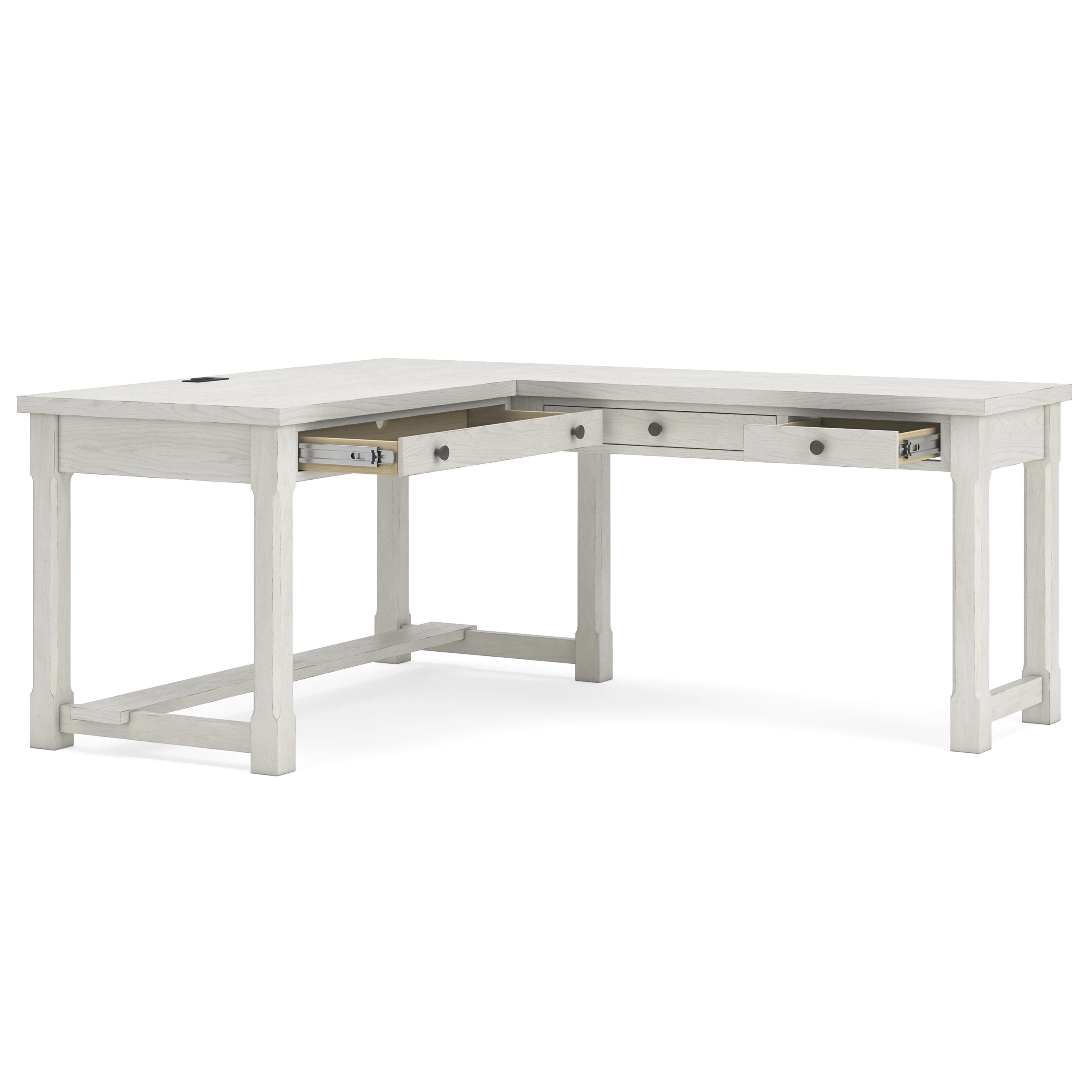 Signature Design by Ashley Robbinsdale H742H1 L-Shaped Home Office Desk - Image 2