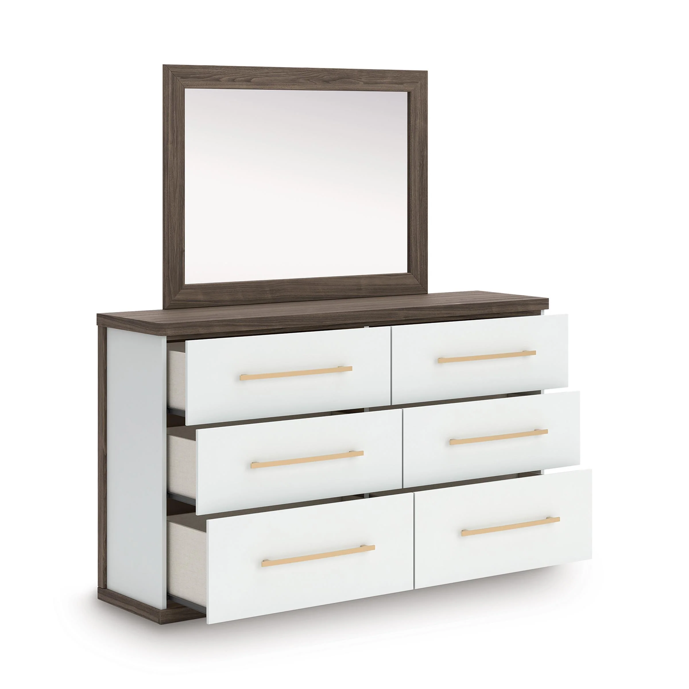 Signature Design by Ashley Kendanport PCB1108B1 Dresser and Mirror - Image 2