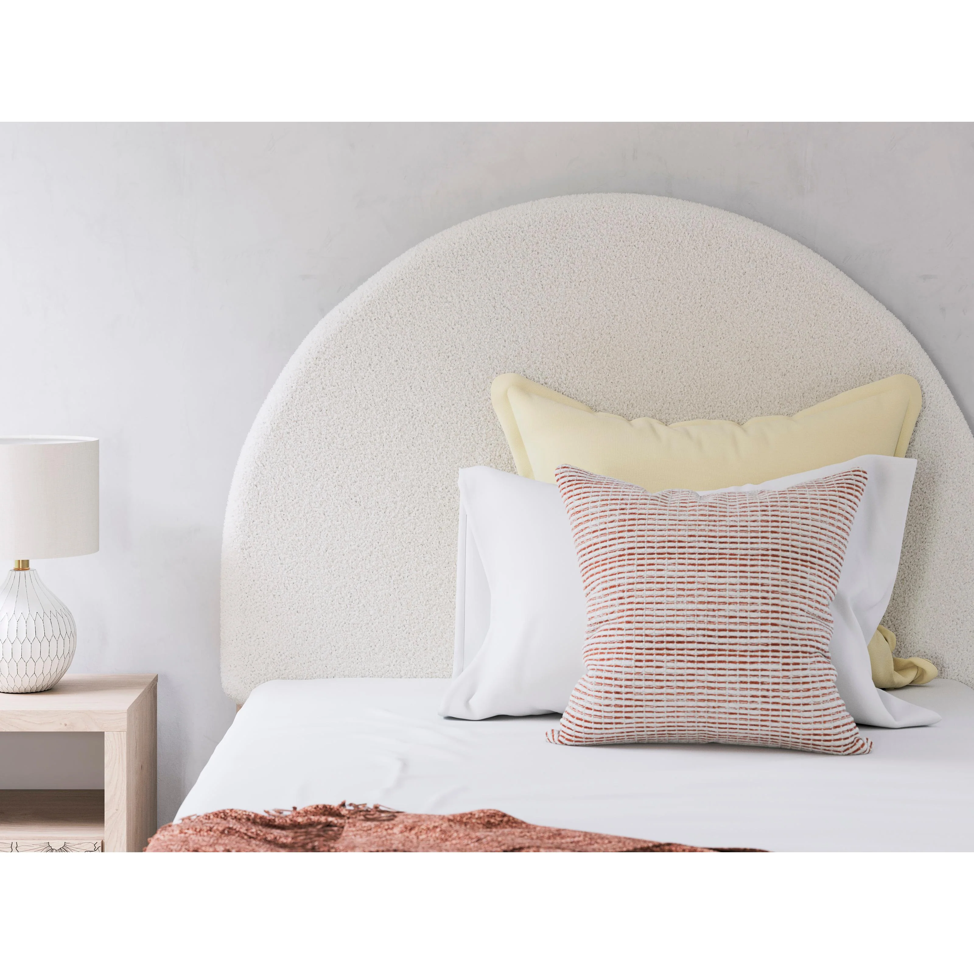 Signature Design by Ashley Arloster PCB1566-87 Full Upholstered Panel Headboard - Image 3