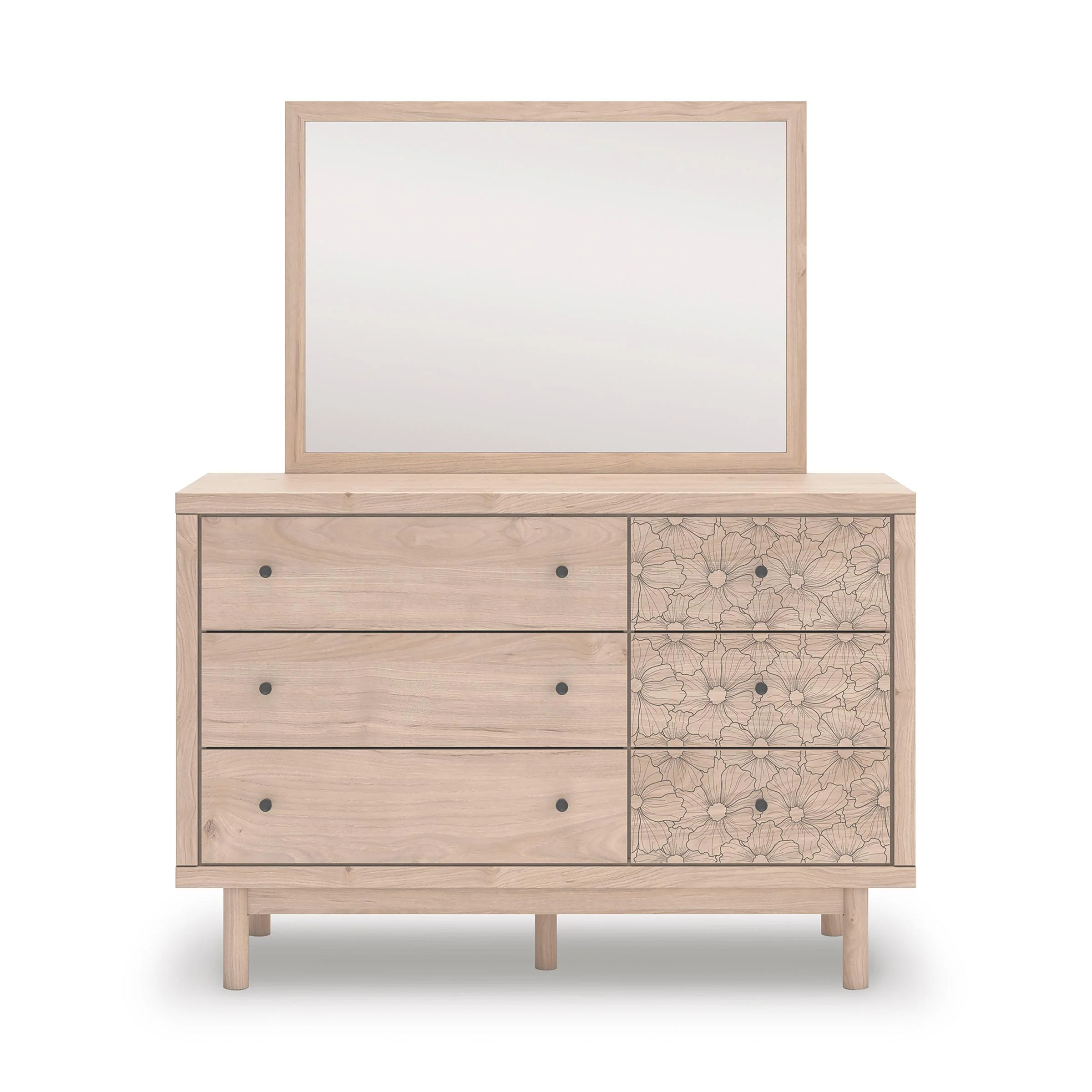 Signature Design by Ashley Arloster PCB1566B1 Dresser and Mirror - Image 3