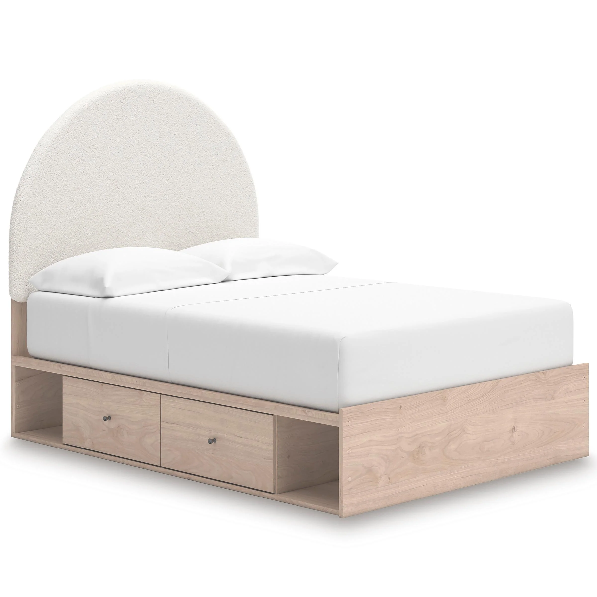 Signature Design by Ashley Arloster PCB1566B5 Full Upholstered Panel Bed with Storage - Image 1