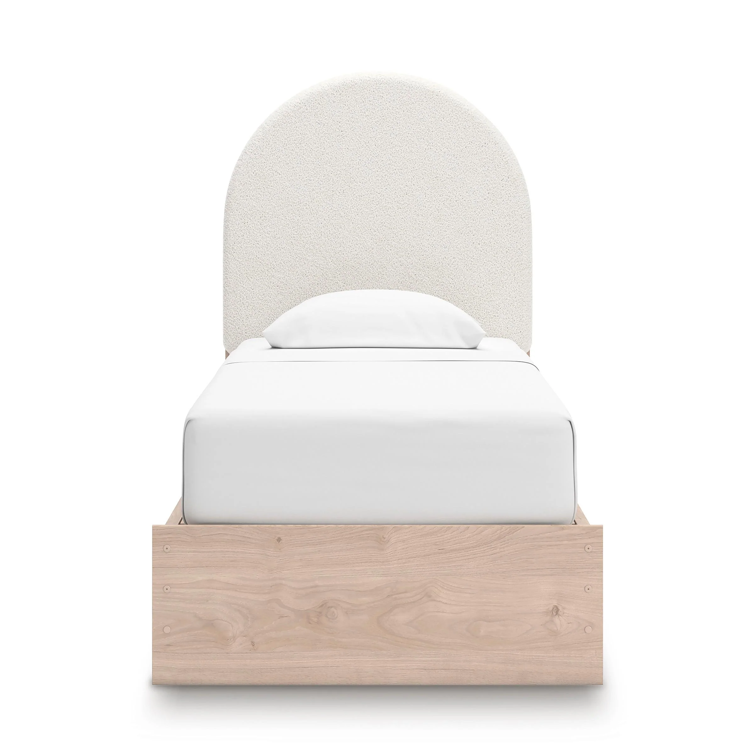 Signature Design by Ashley Arloster PCB1566B6 Twin Upholstered Panel Bed with Storage - Image 3