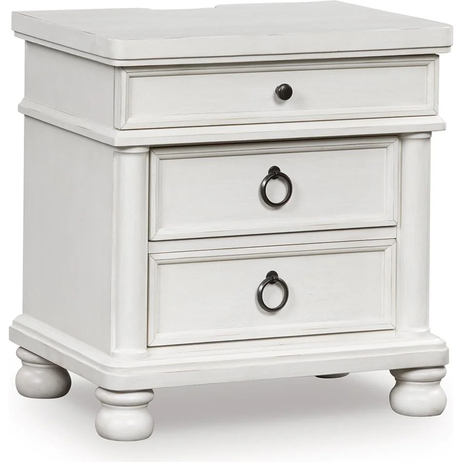 Signature Design by Ashley Rowlenstown PCB823-93 Three Drawer Night Stand - Image 1