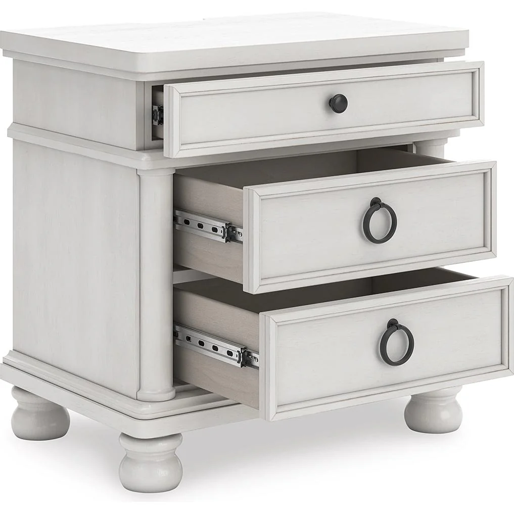 Signature Design by Ashley Rowlenstown PCB823-93 Three Drawer Night Stand - Image 2