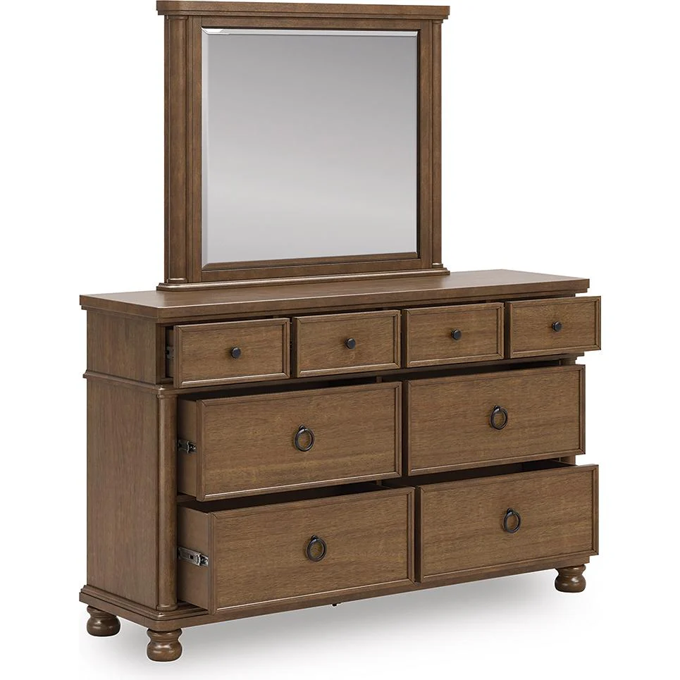 Signature Design by Ashley Rowlenstown PCB824B1 Dresser and Mirror - Image 2