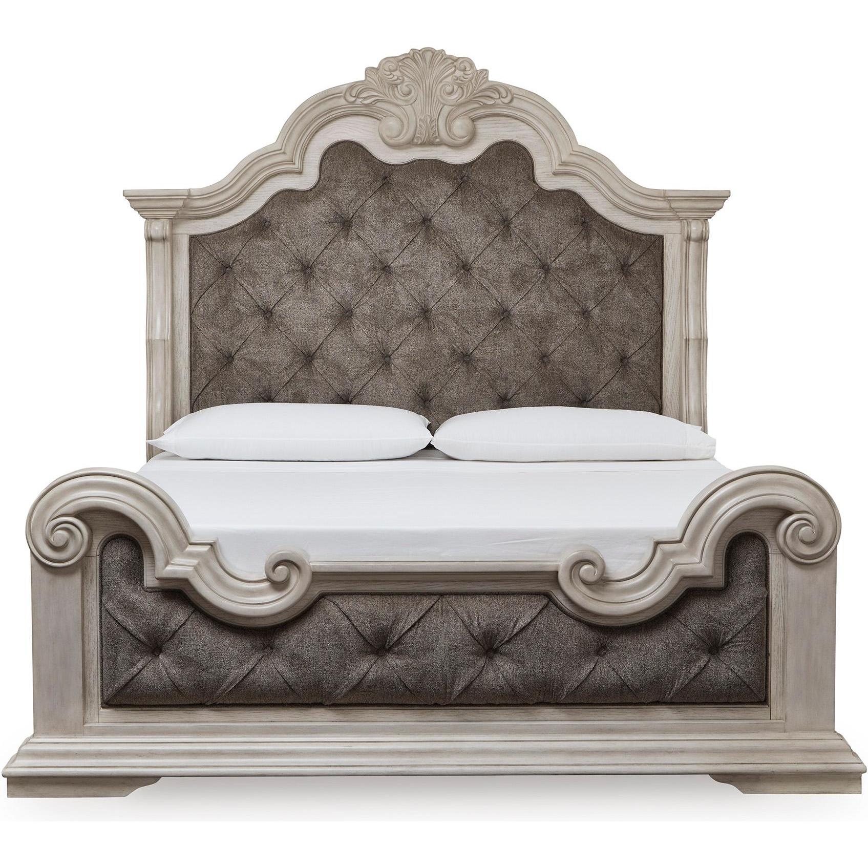 Signature Design by Ashley Bruchandi PCB948B4 King Upholstered Panel Bed - Image 2