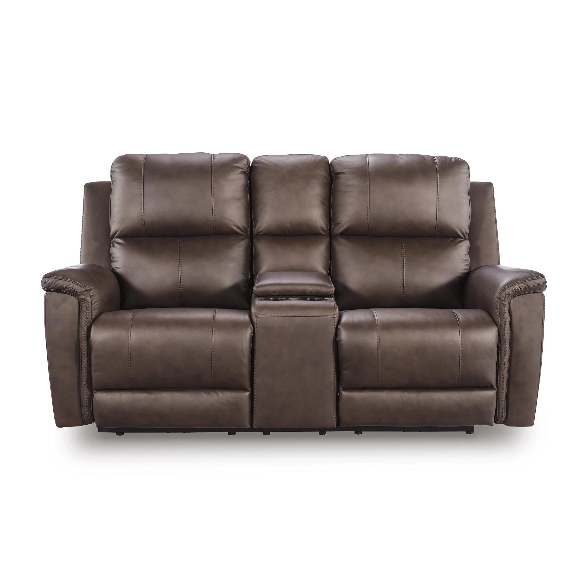 Signature Design by Ashley Bleckley PCU1200118 Power Reclining Loveseat with Console and Adjustable Headrest - Image 2