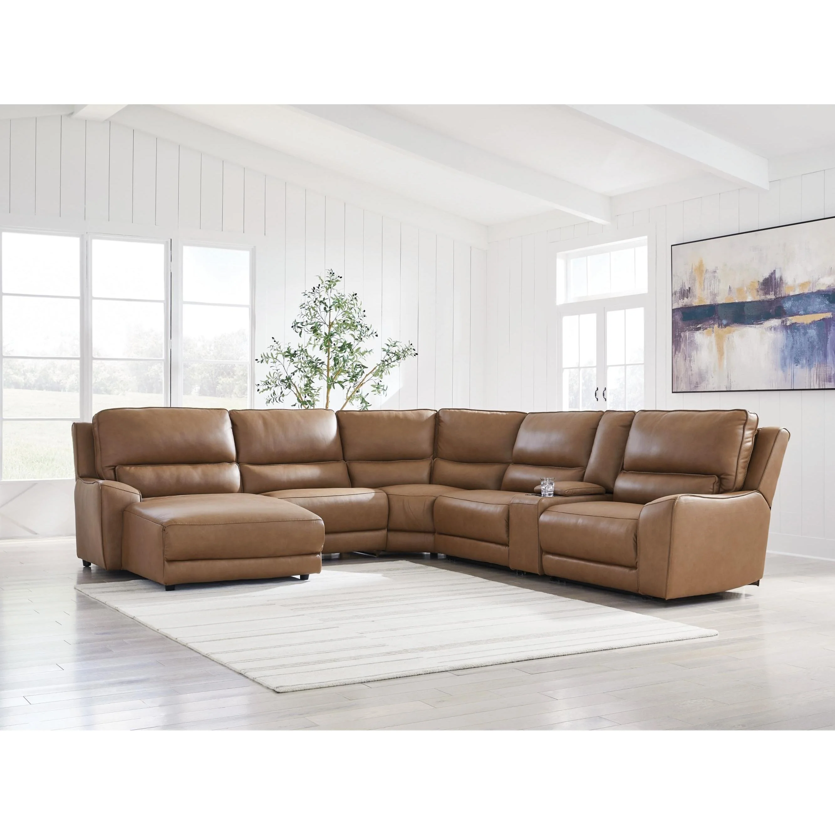 Signature Design by Ashley DeepWakes PCU62606S19 6 pc Power Reclining Sectional with Chaise - Image 2