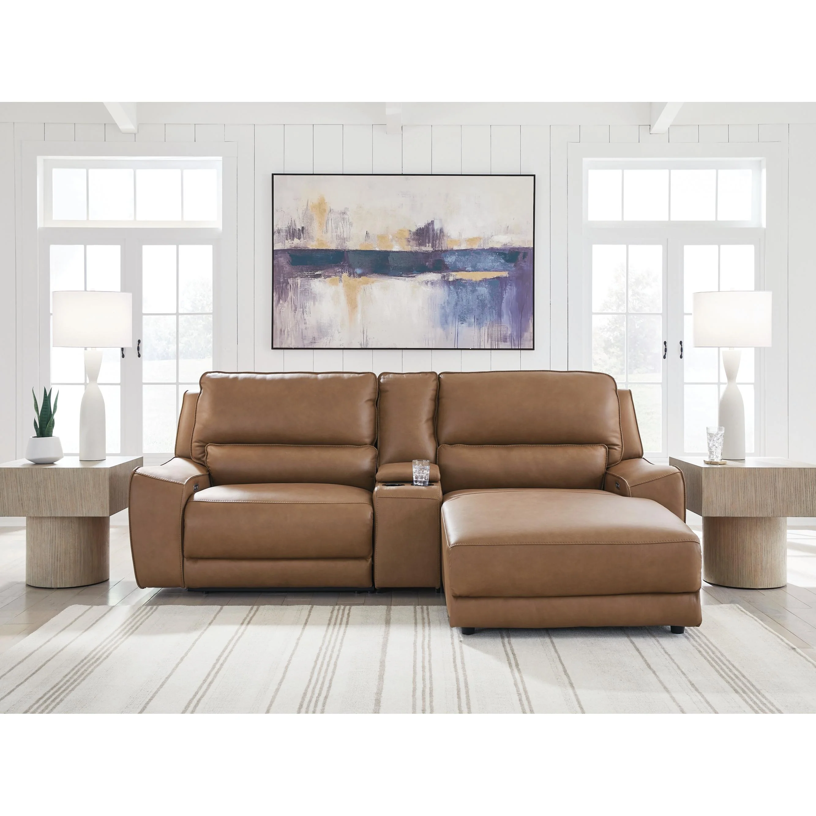 Signature Design by Ashley DeepWakes PCU62606S4 3 pc Power Reclining Sectional with Chaise - Image 2