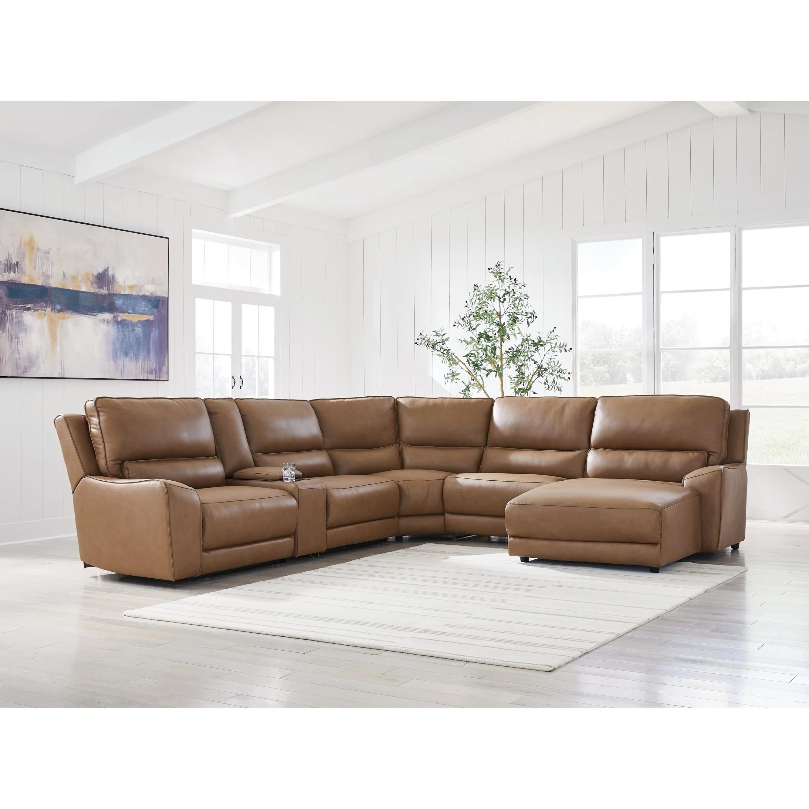 Signature Design by Ashley DeepWakes PCU62606S6 6 pc Power Reclining Sectional with Chaise - Image 3