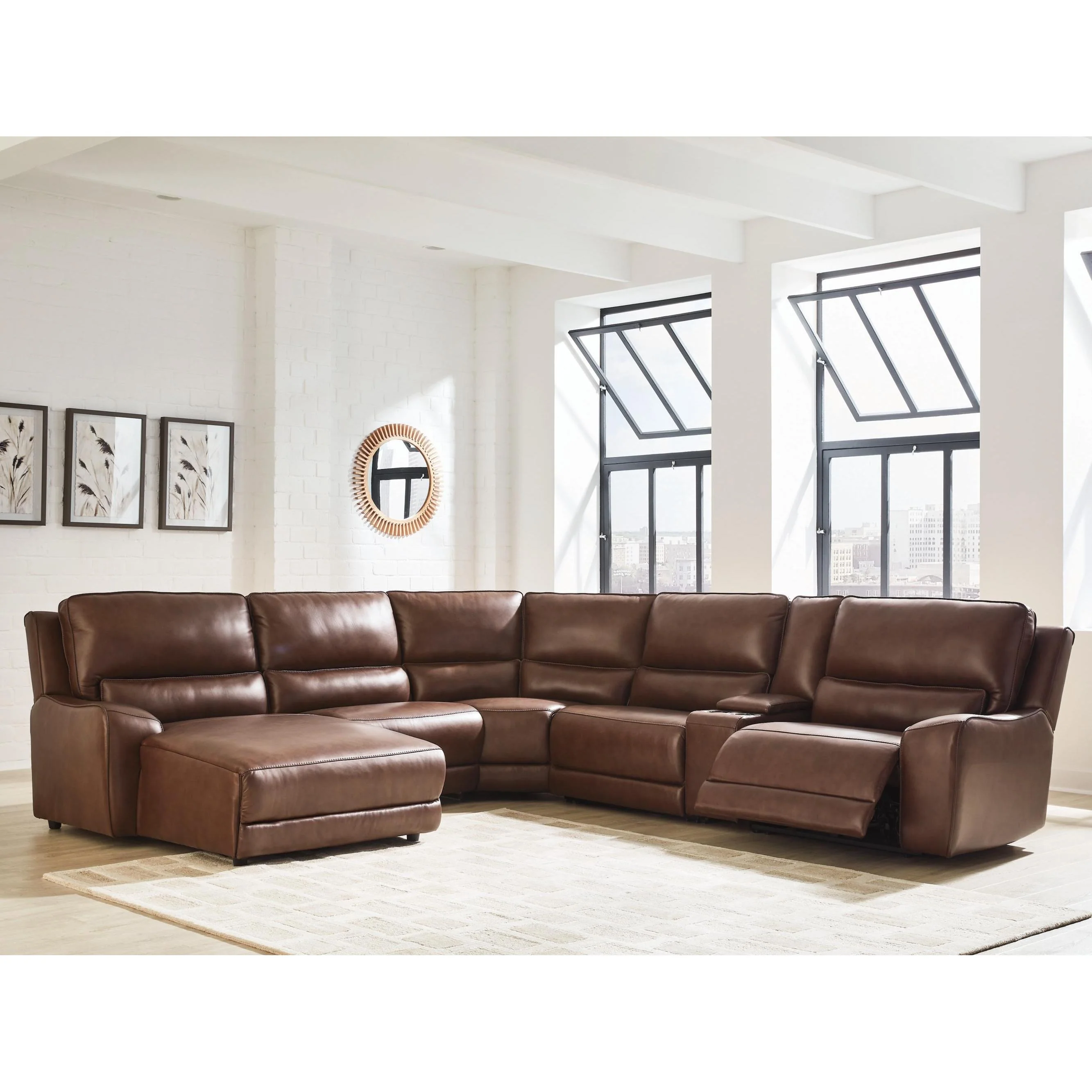 Signature Design by Ashley DeepWakes PCU62607S19 6 pc Power Reclining Sectional with Chaise - Image 2