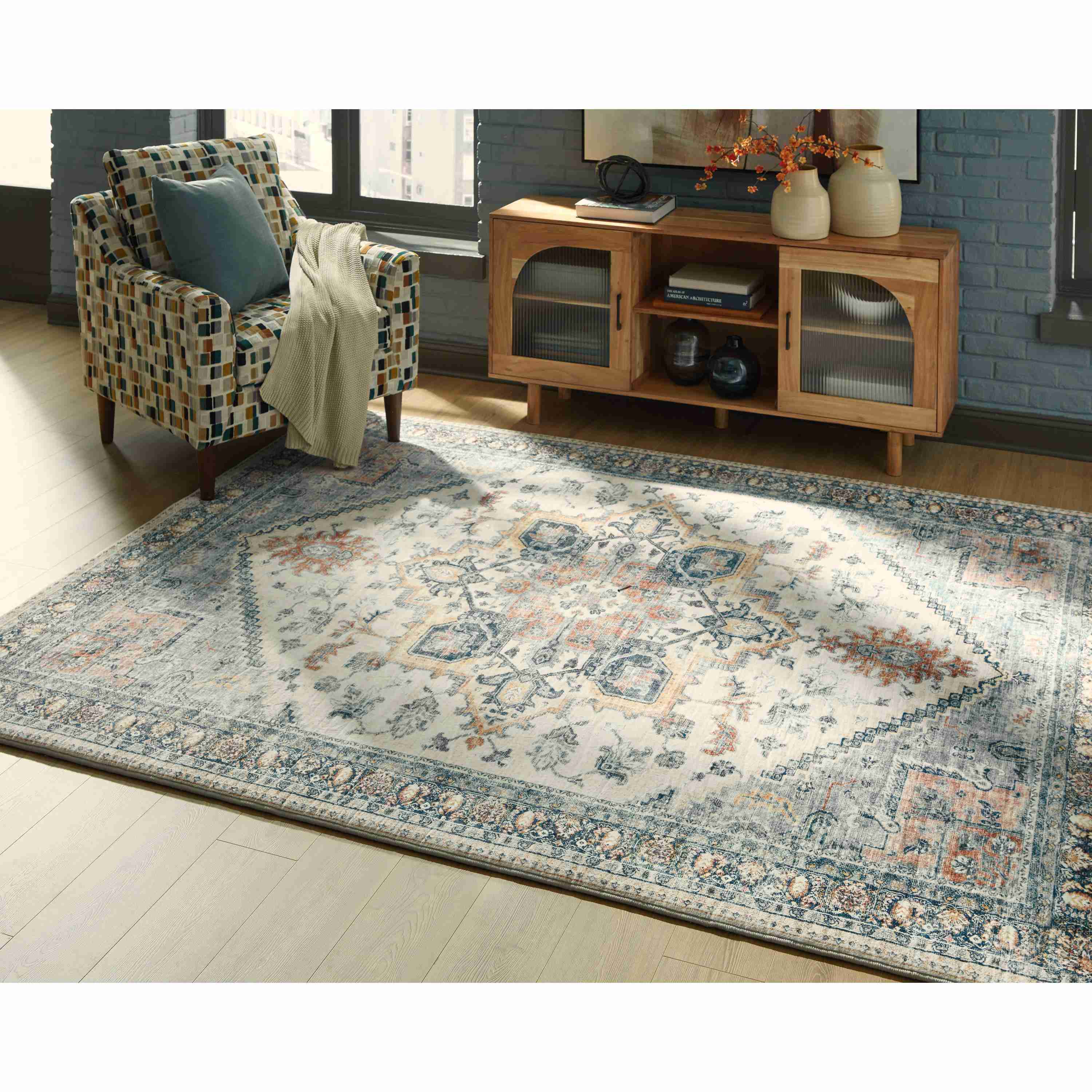 Signature Design by Ashley Wallney R407491 Memory Foam Large Rug - Image 2