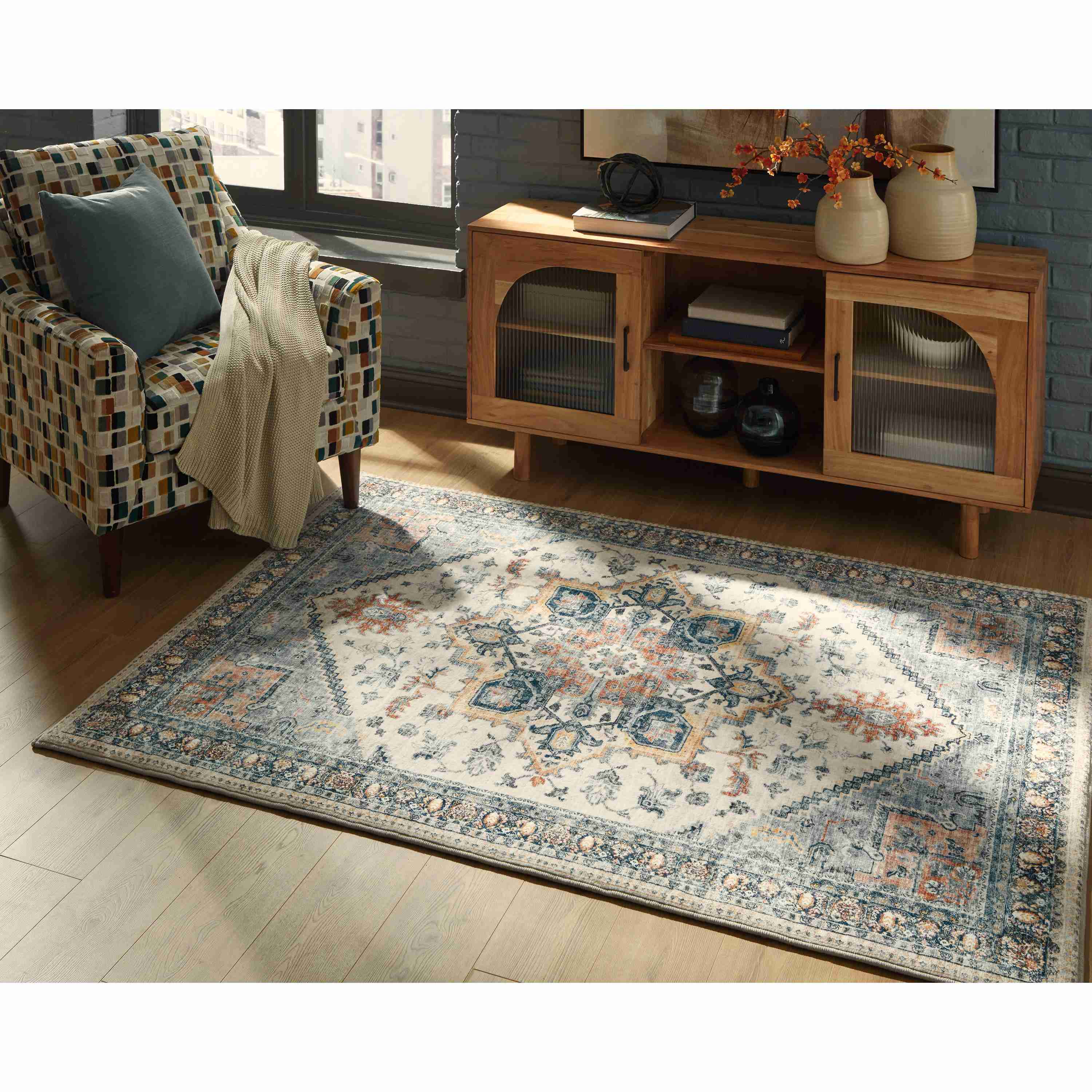 Signature Design by Ashley Wallney R407492 Memory Foam Medium Rug - Image 2