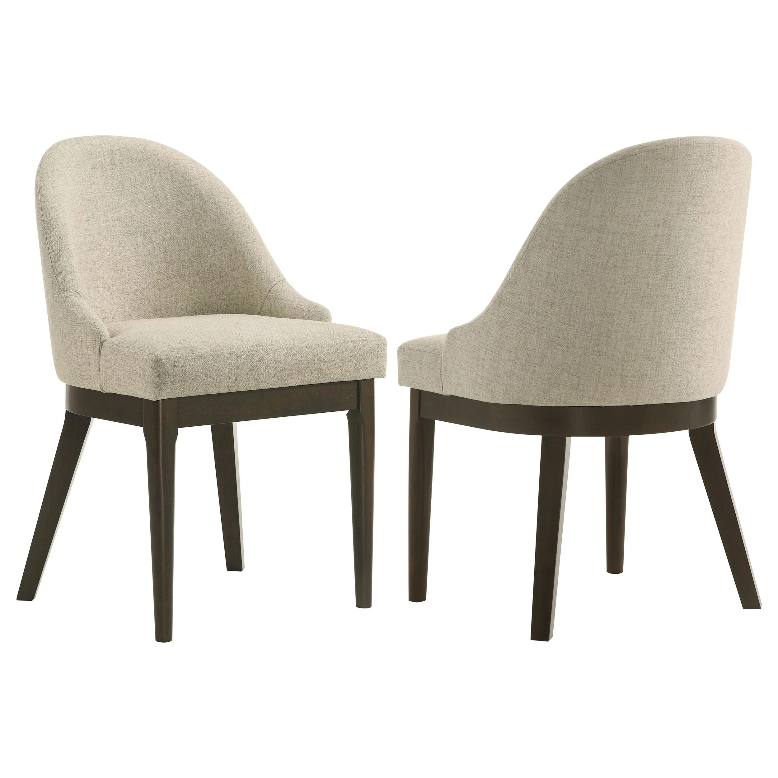 Coaster Furniture Reseda 193672 Set of 2 Upholstered Dining Side Chair – Beige