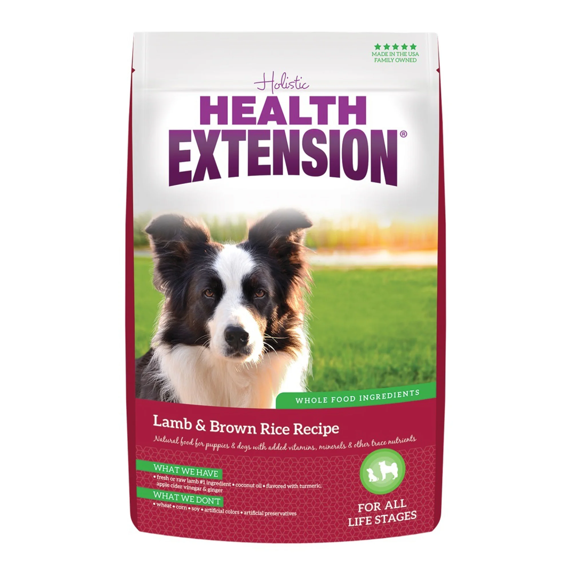 Health Extension Lamb & Brown Rice 15lb - Image 1