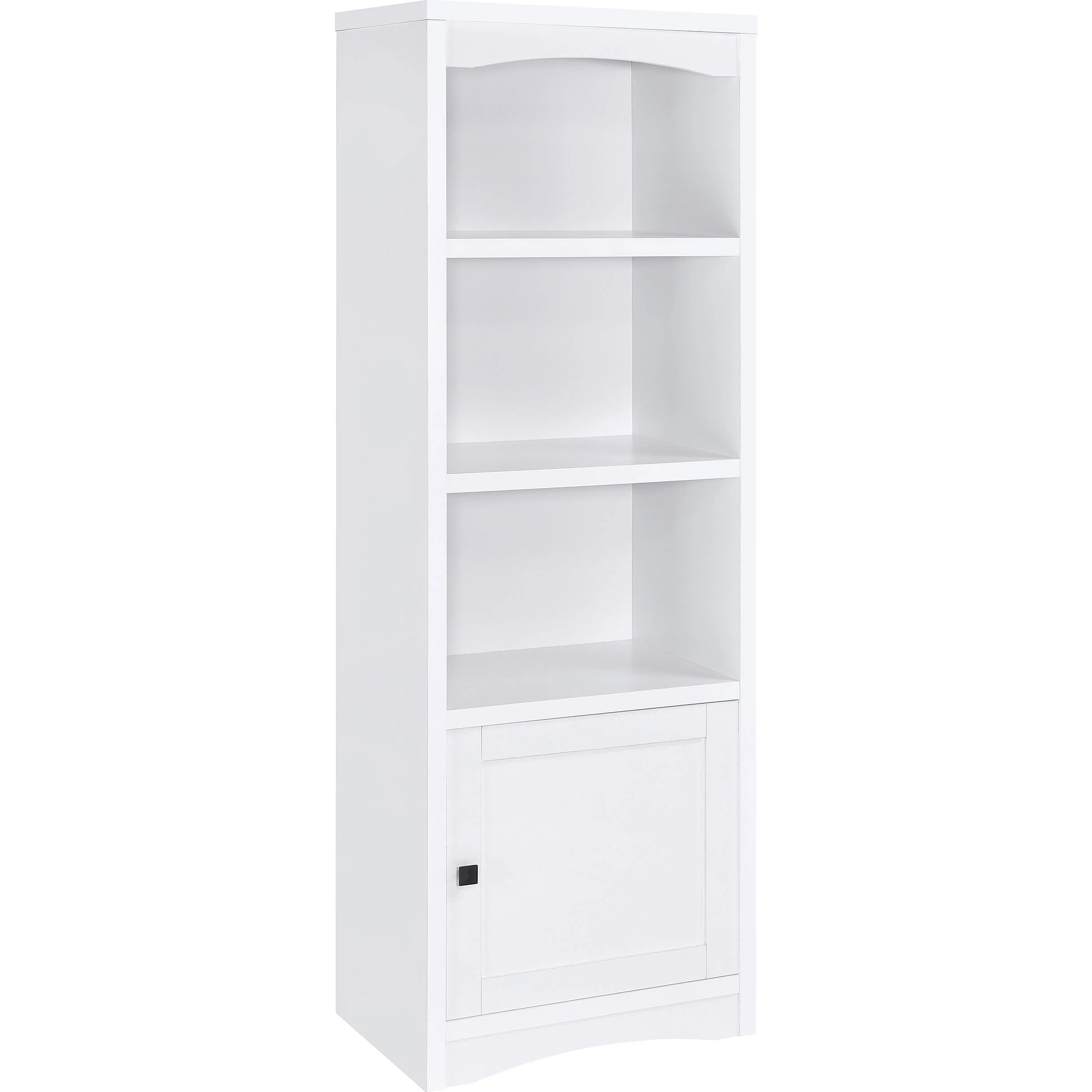 Coaster Furniture Laughlin 724114 3-shelf Engineered Wood Media Tower – White