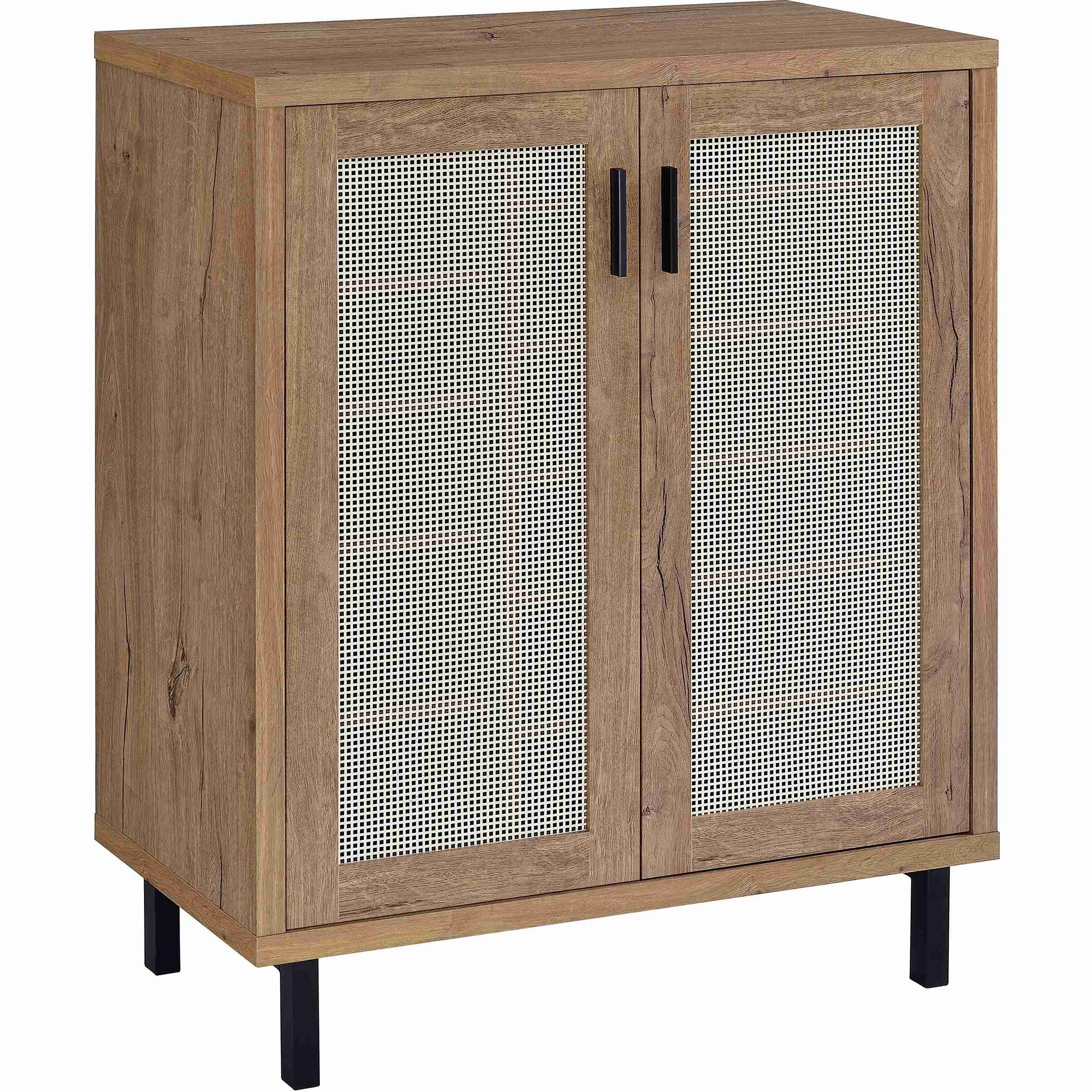 Coaster Furniture Teller 950421 2-door Shoe Storage Cabinet – Natural Oak