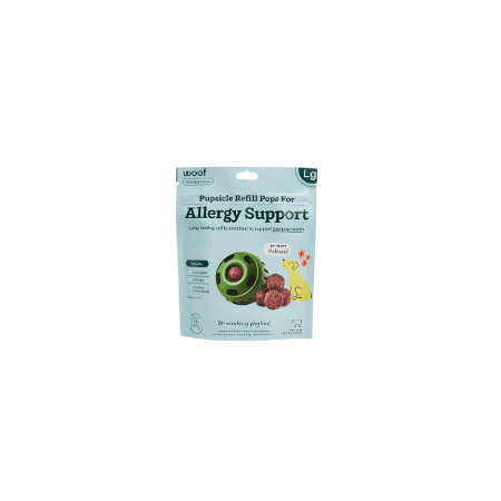 Woof Dog Allergy Support Treats 12oz eXtra Large Pops - Image 1