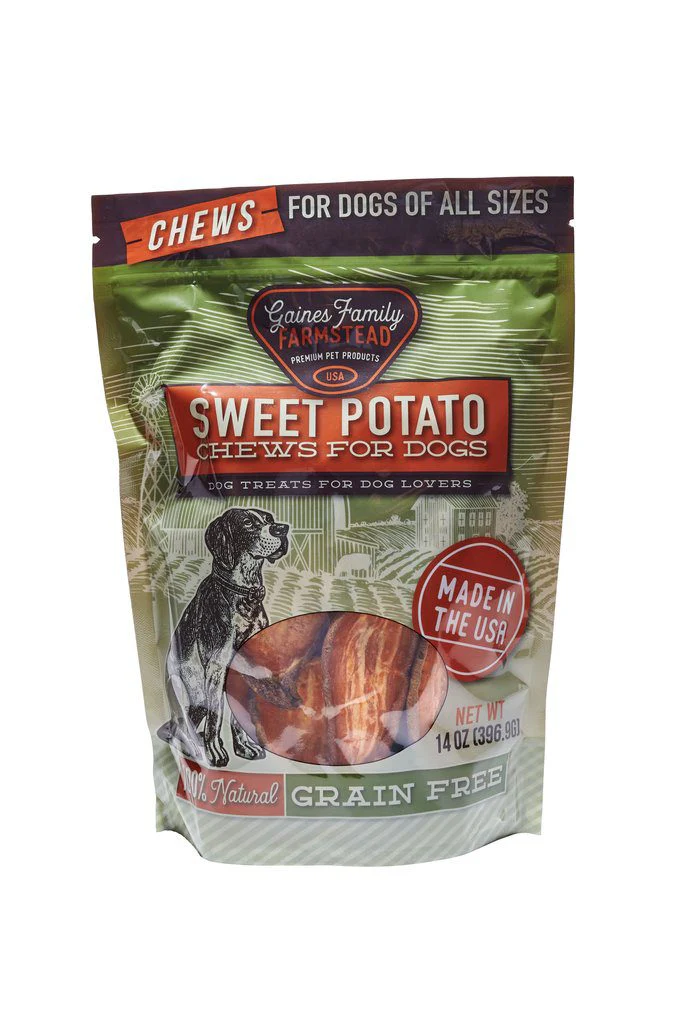 Gaines Sweet Potato Chews 14oz - Image 1