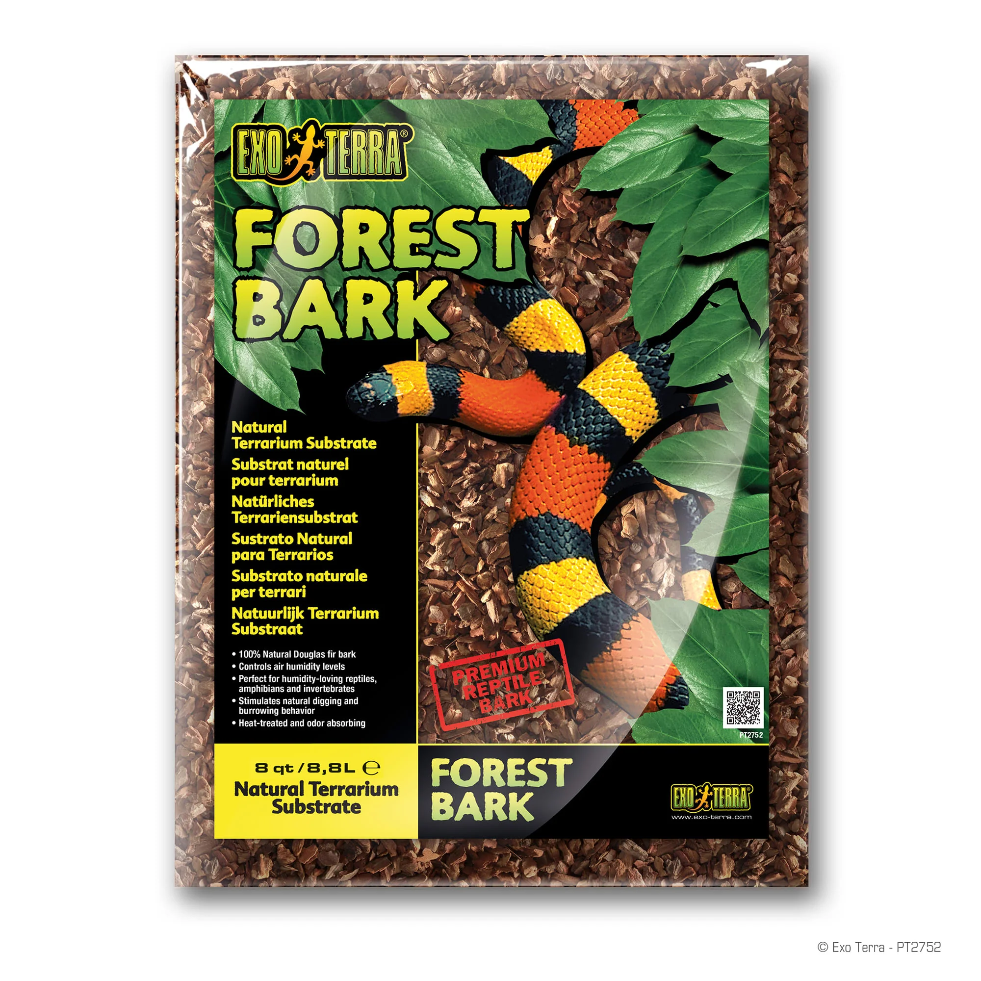 Exo-Terra Forest Bark  8 Qt - Image 1