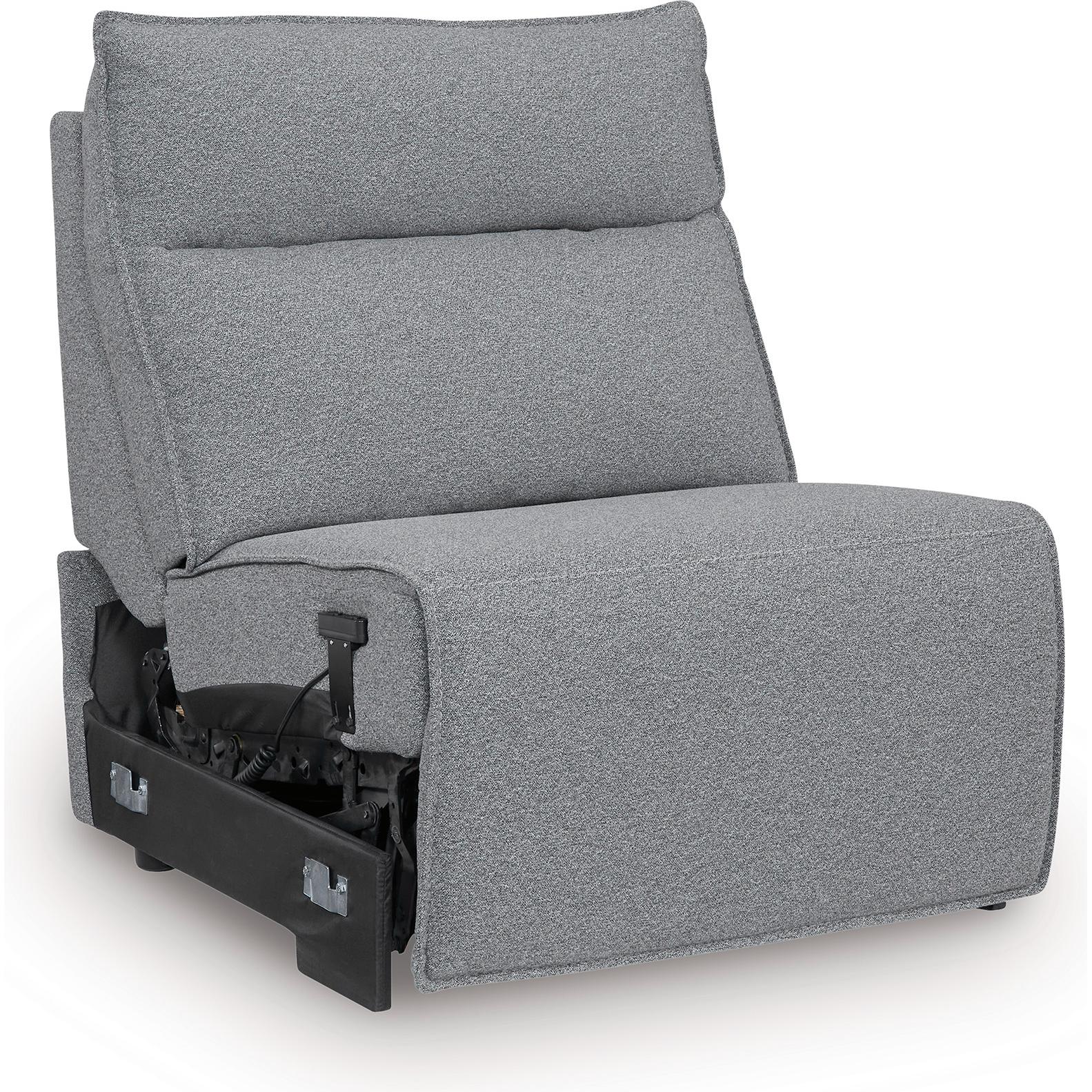 Signature Design by Ashley ModMax II 6590631 Power Armless Recliner with Adjustable Headrest