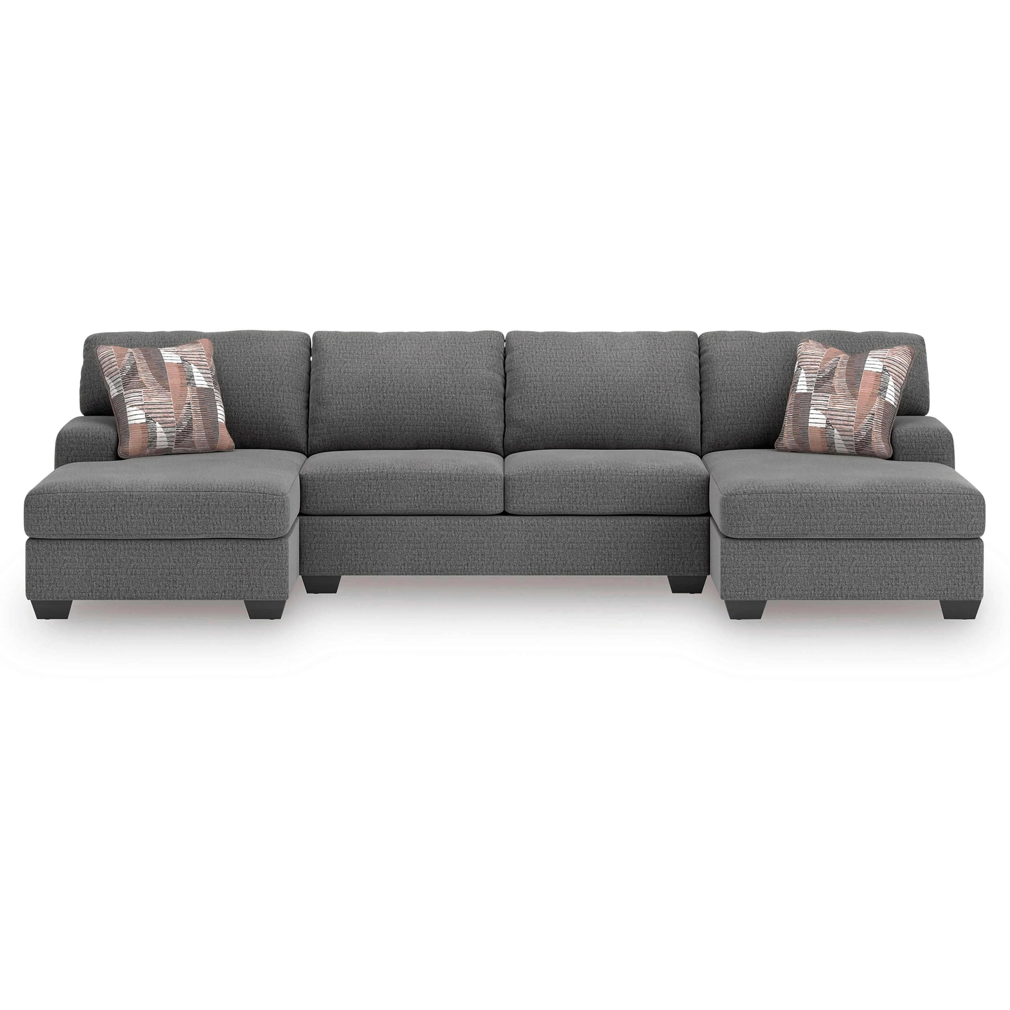 Signature Design by Ashley Seyler Lane 48405S3 3 pc Sectional with Double Chaise - Image 2