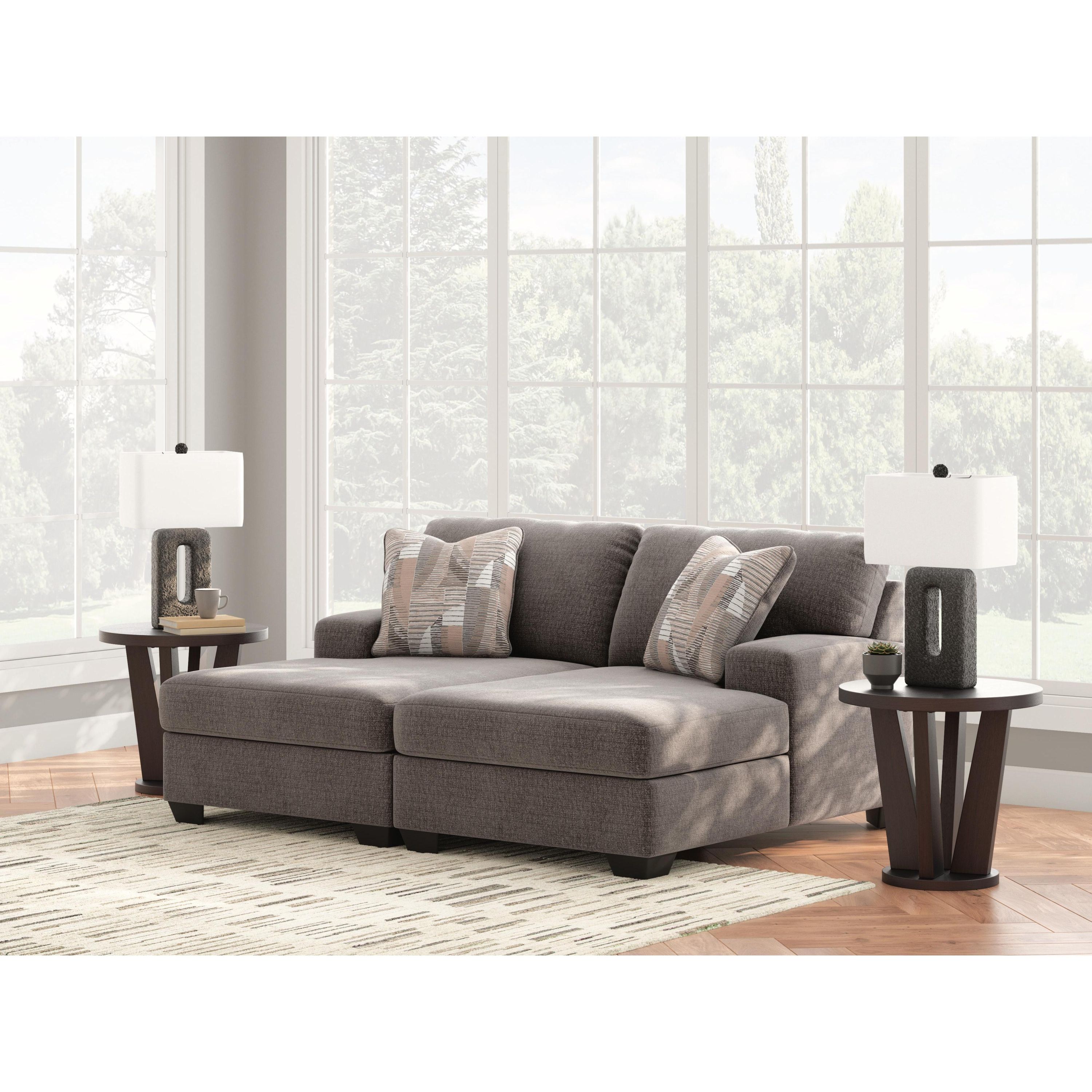 Signature Design by Ashley Seyler Lane 48405S4 2 pc Super Chaise - Image 3