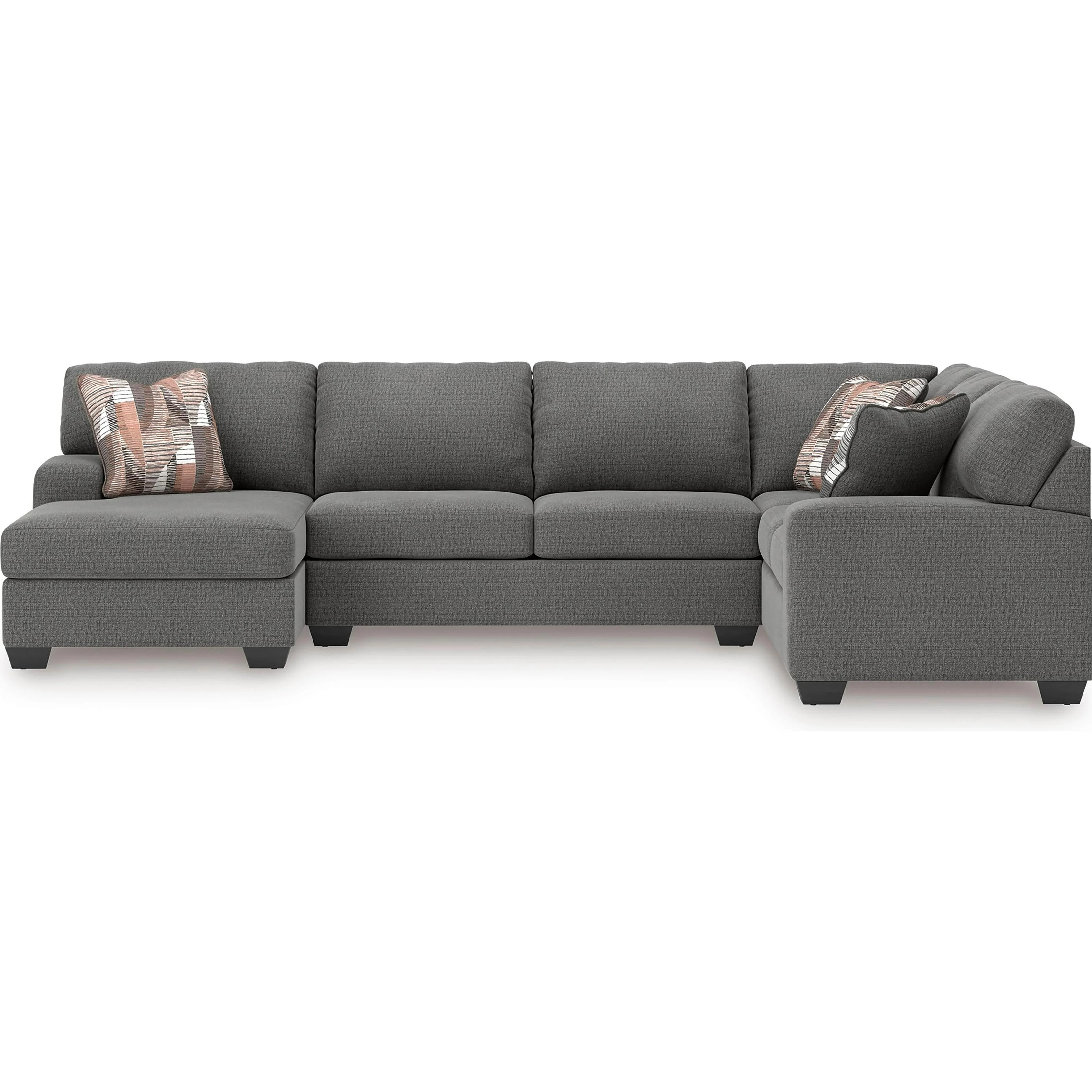 Signature Design by Ashley Seyler Lane 48405S5 3 pc Sleeper Sectional with Chaise - Image 2