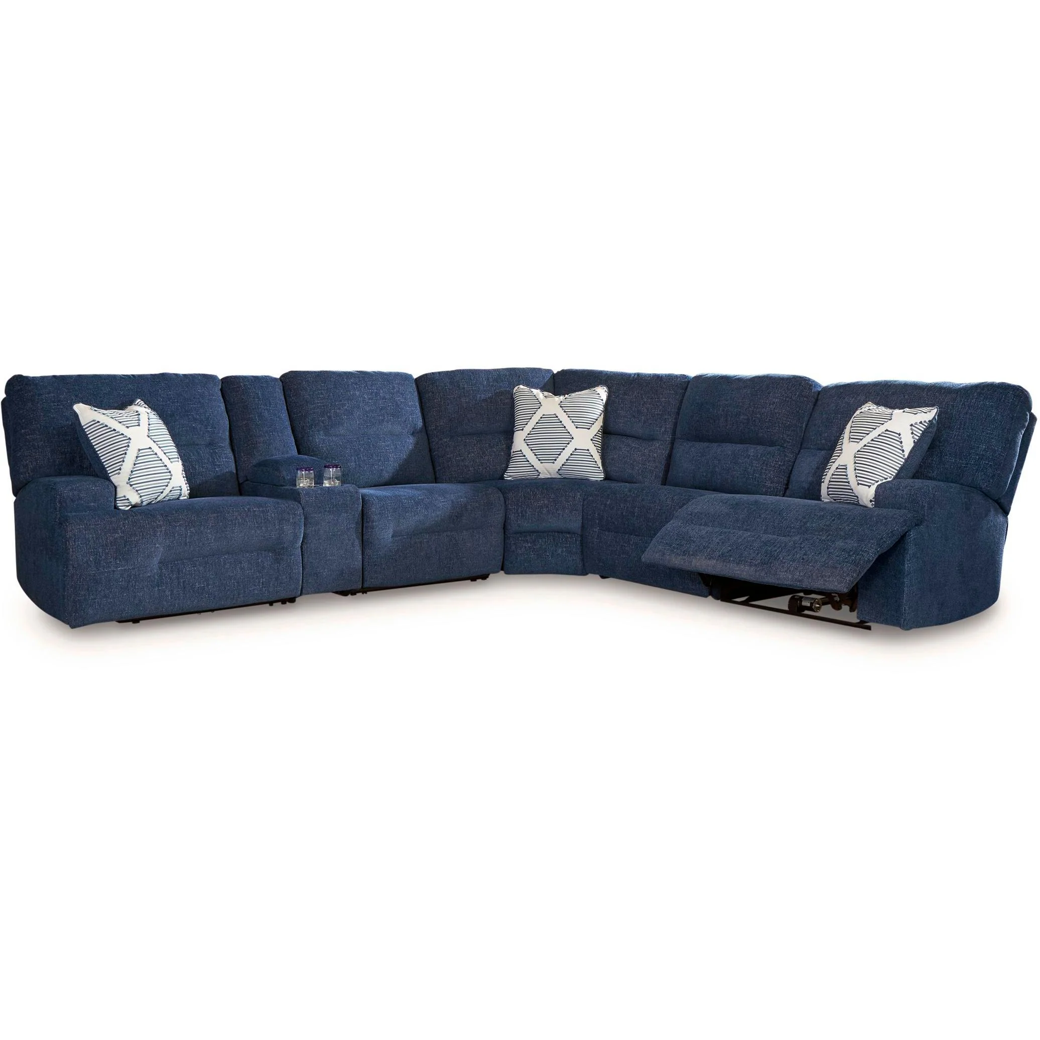 Signature Design by Ashley Acklen Place 93607S15 6 pc Power Reclining Sectional - Image 1