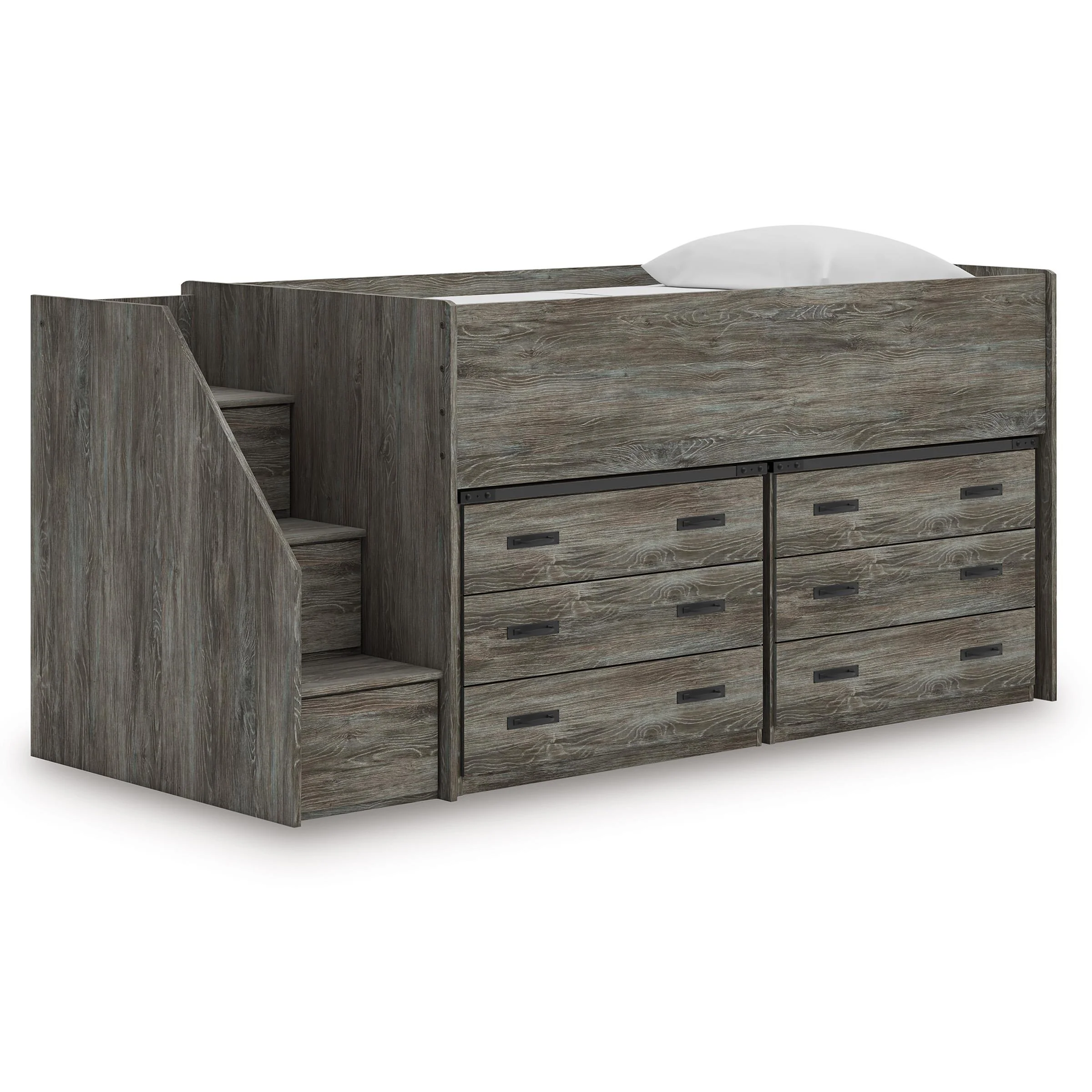 Signature Design by Ashley Frandern B4480B26 Twin Loft Bed with Drawer Storage - Image 1