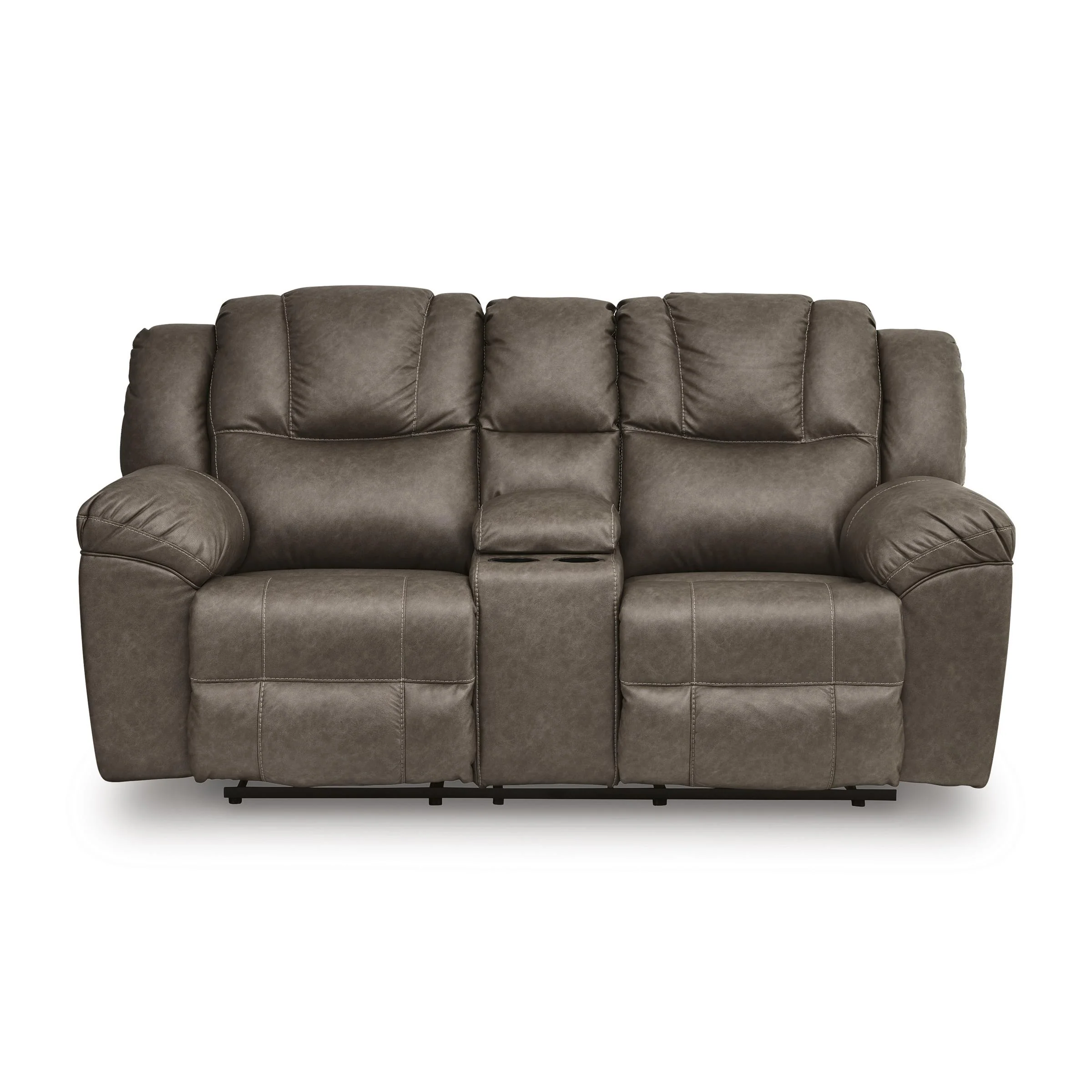 Signature Design by Ashley Lowilla PC6450694 Double Reclining Loveseat with Console - Image 3