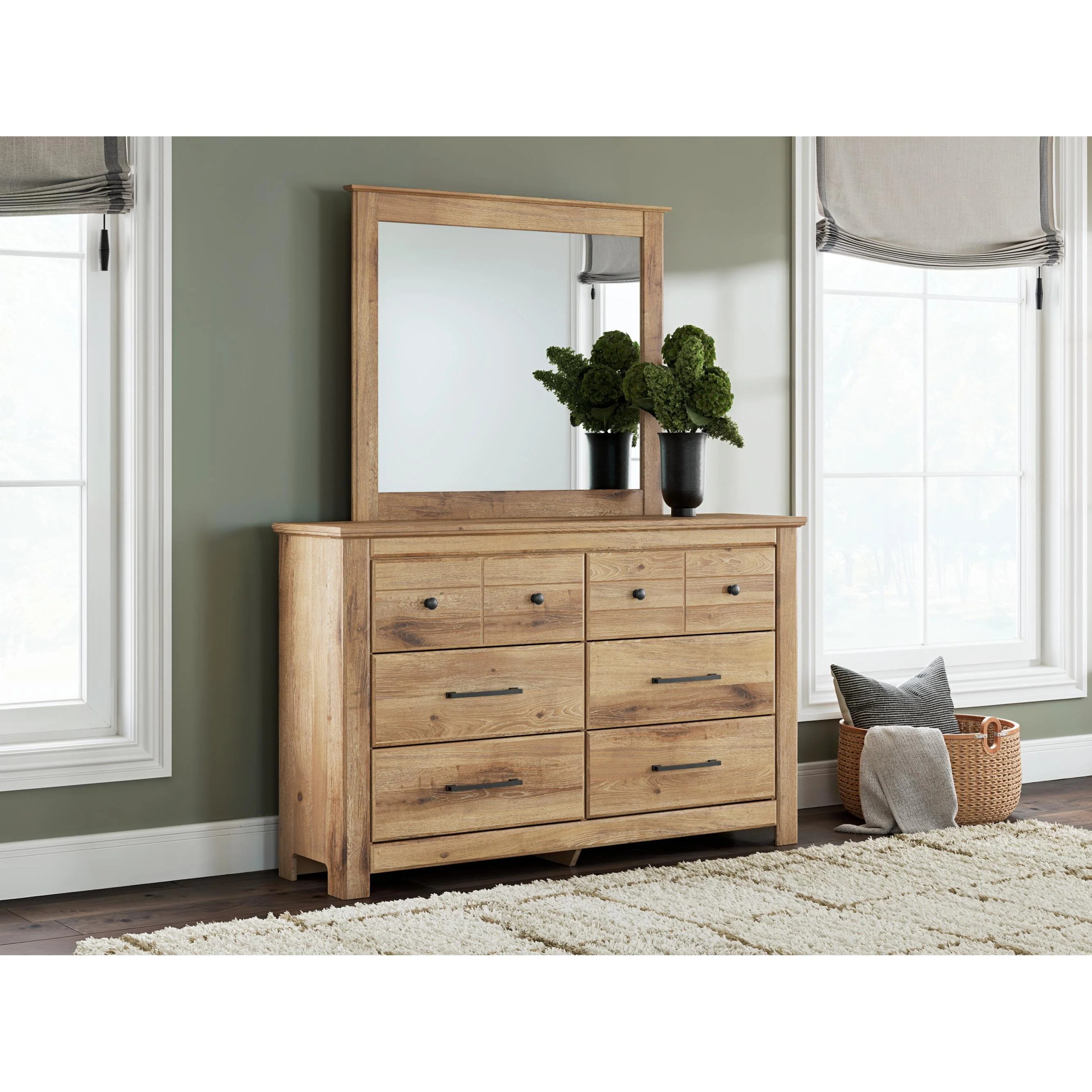 Signature Design by Ashley Makidern PCB1170B1 Dresser and Mirror - Image 2