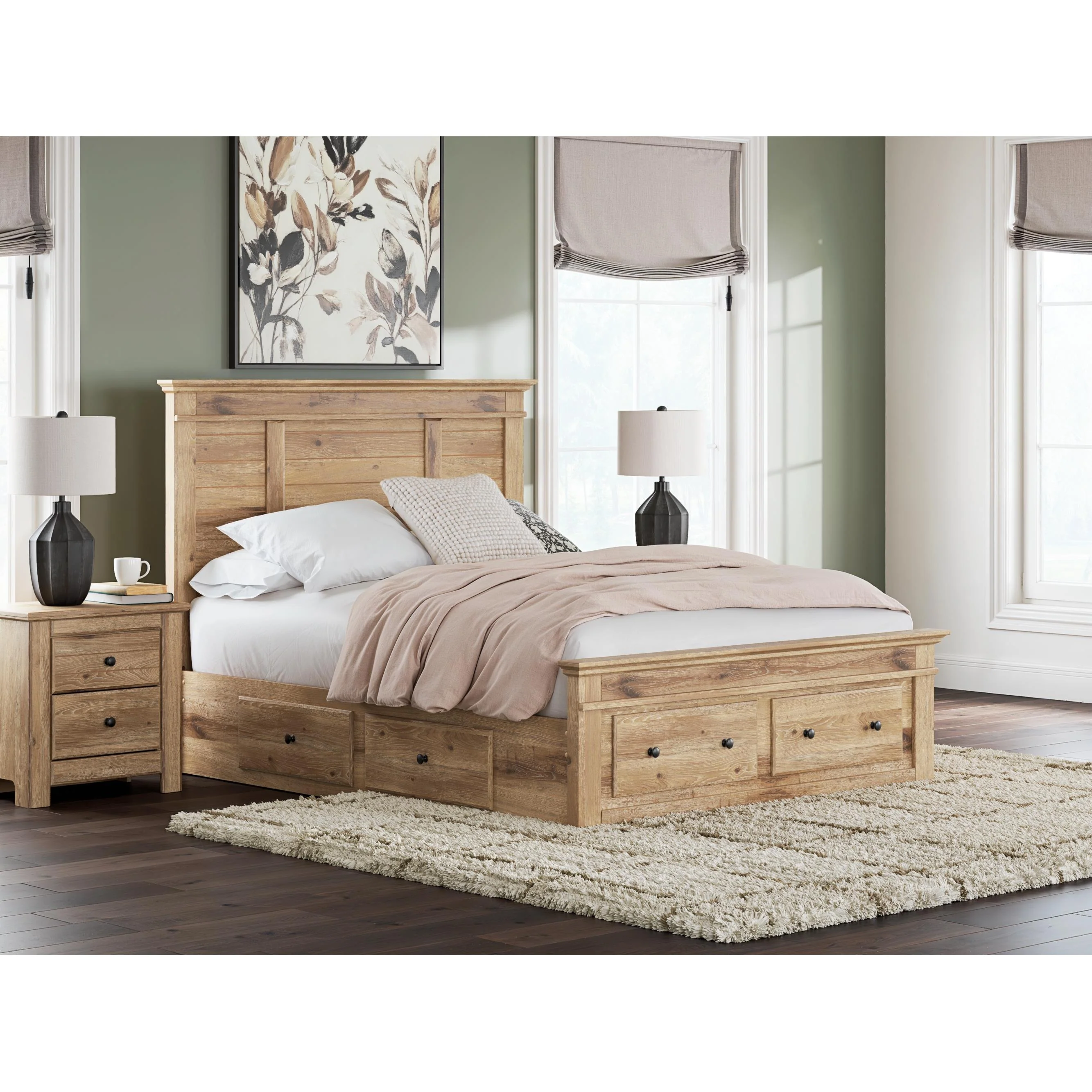 Signature Design by Ashley Makidern PCB1170B10 Queen Panel Storage Bed - Image 2