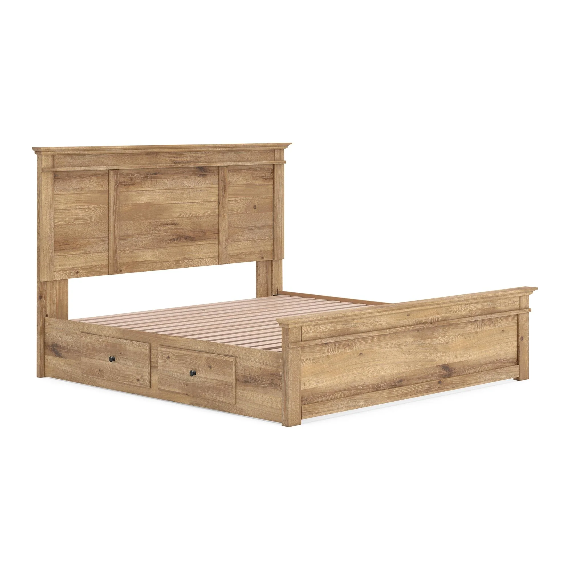 Signature Design by Ashley Makidern PCB1170B14 King Panel Storage Bed - Image 3