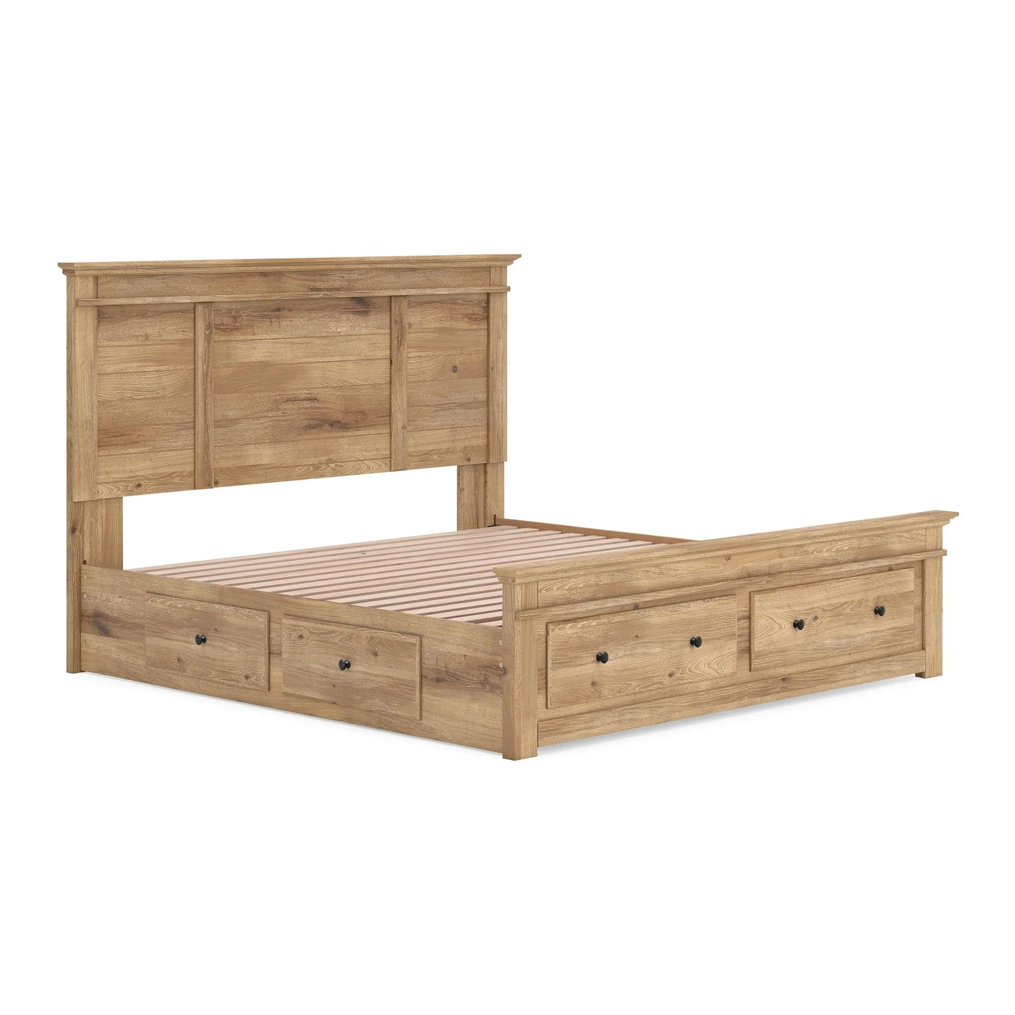 Signature Design by Ashley Makidern PCB1170B16 King Panel Storage Bed - Image 3