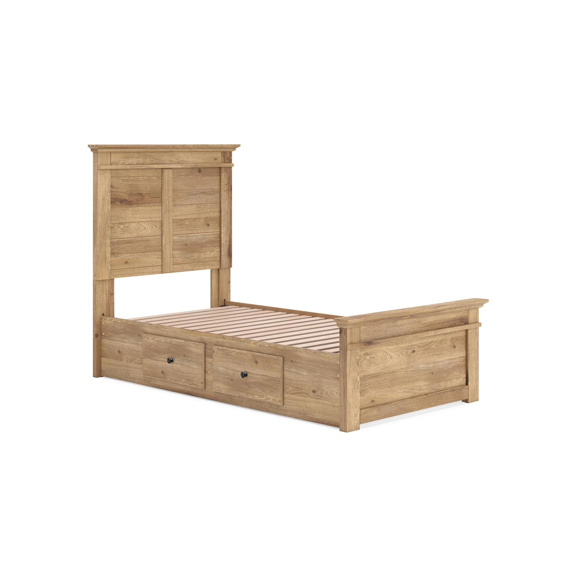 Signature Design by Ashley Makidern PCB1170B30 Twin Panel Storage Bed - Image 3