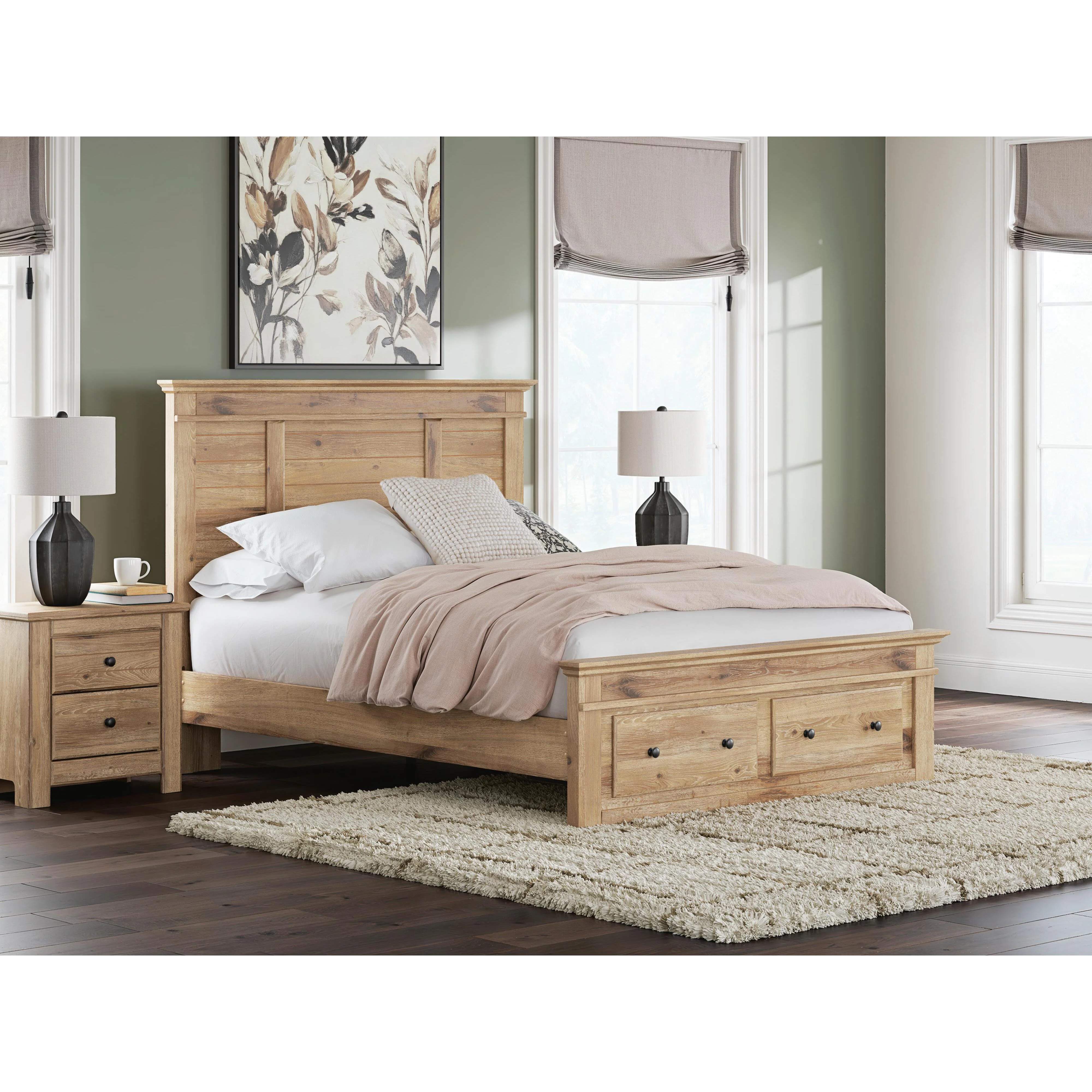 Signature Design by Ashley Makidern PCB1170B4 Queen Panel Storage Bed - Image 2