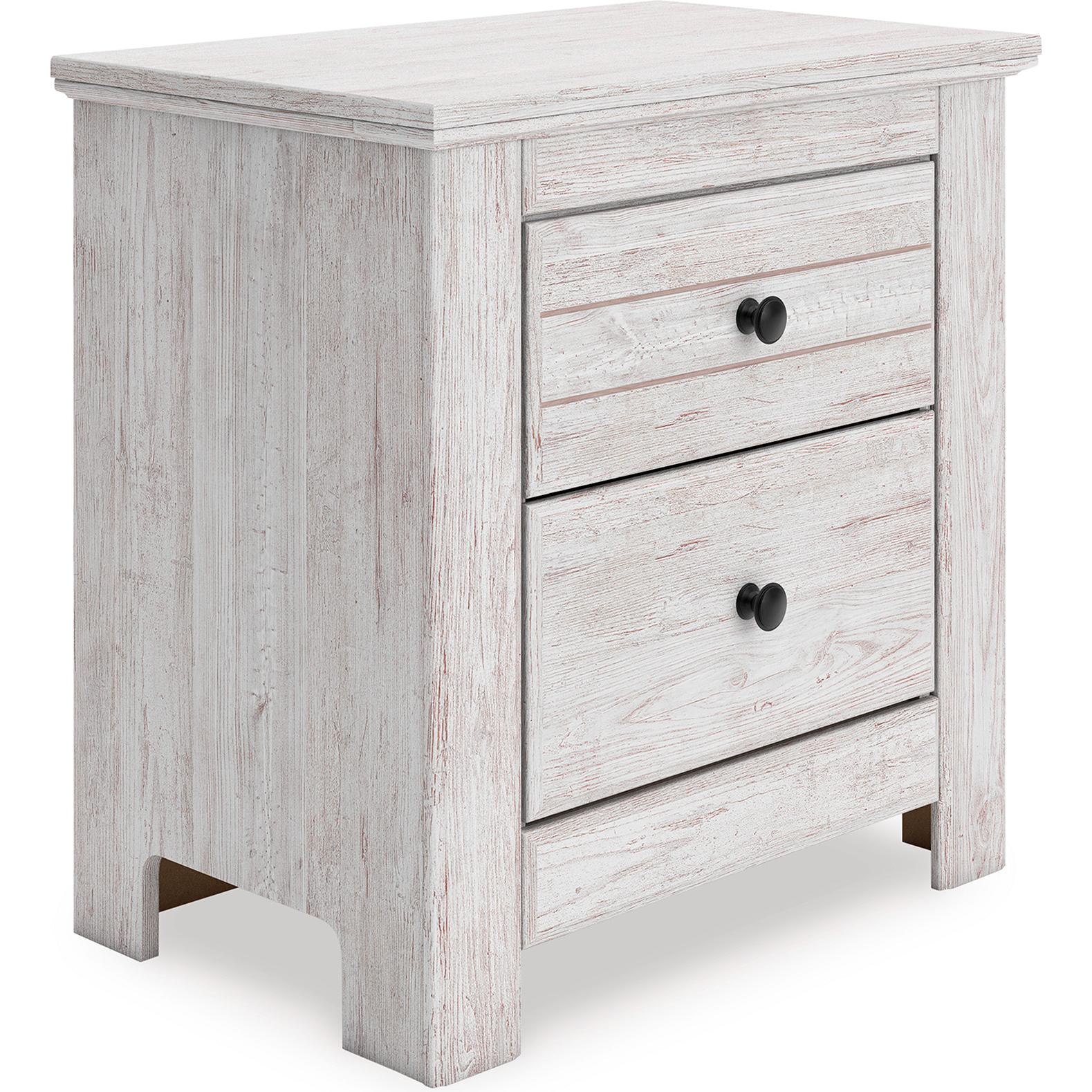 Signature Design by Ashley Makidern PCB1171-92 Two Drawer Night Stand - Image 1