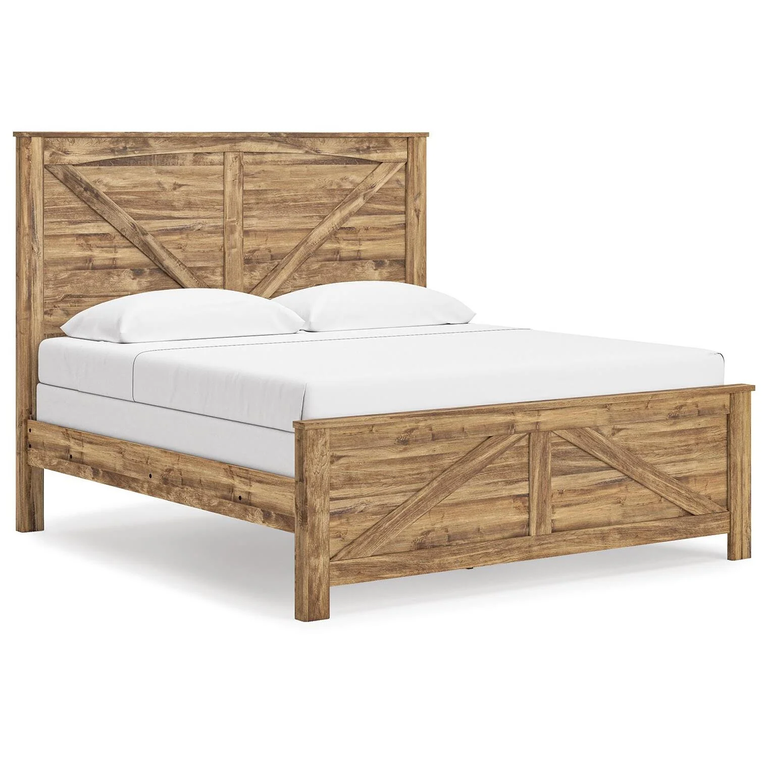 Signature Design by Ashley Maystonna PCB1580B6 King Crossbuck Panel Bed - Image 1